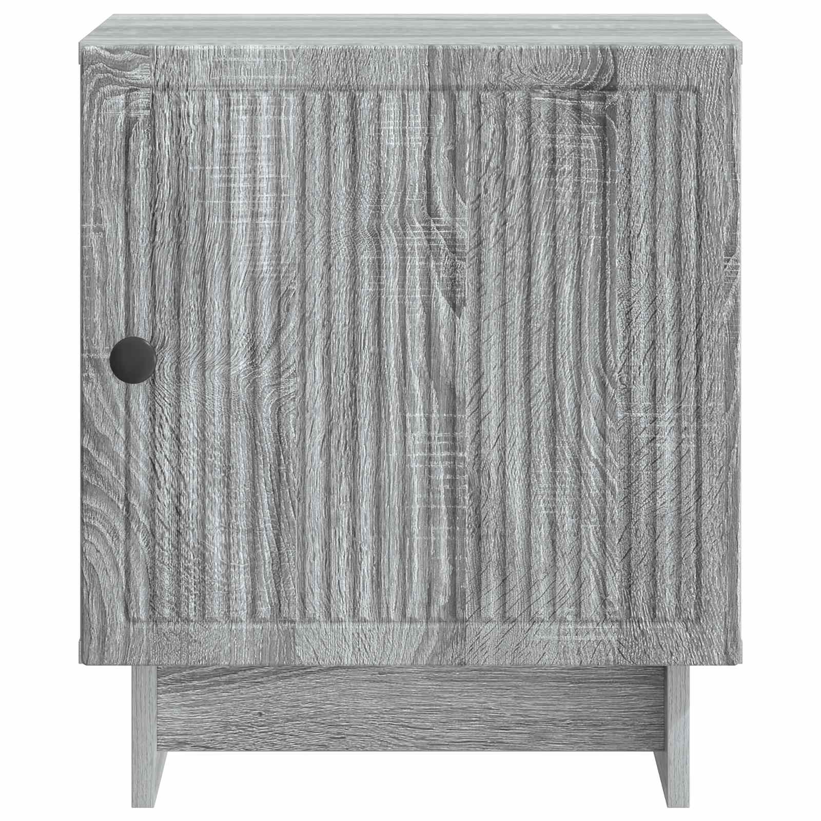 Noćni ormar Siva sonoma 43 x 34,5 x 50 cm Konstruirano drvo