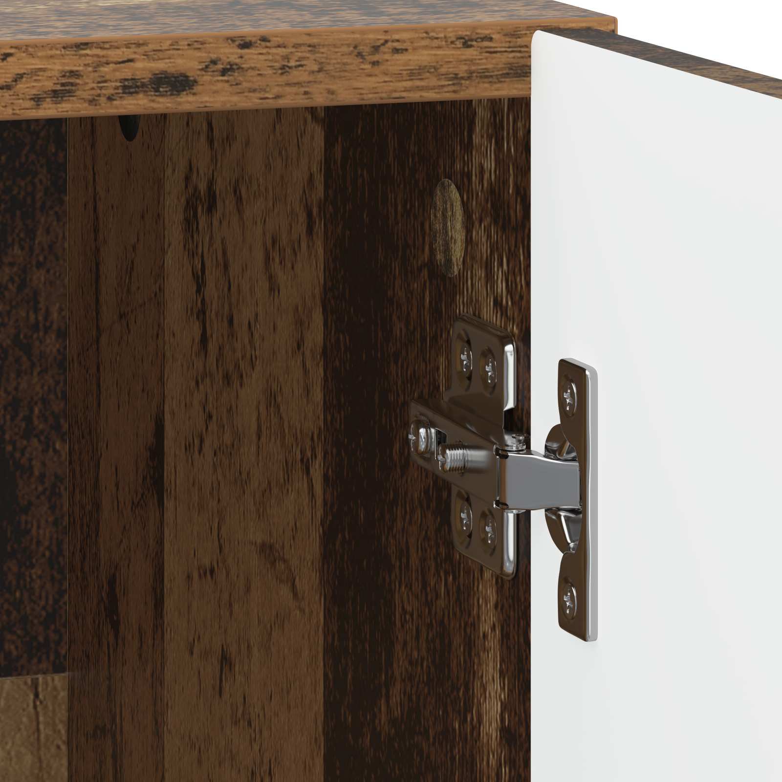 Noćni ormar 2 pcs Staro drvo 43 x 34,5 x 50 cm