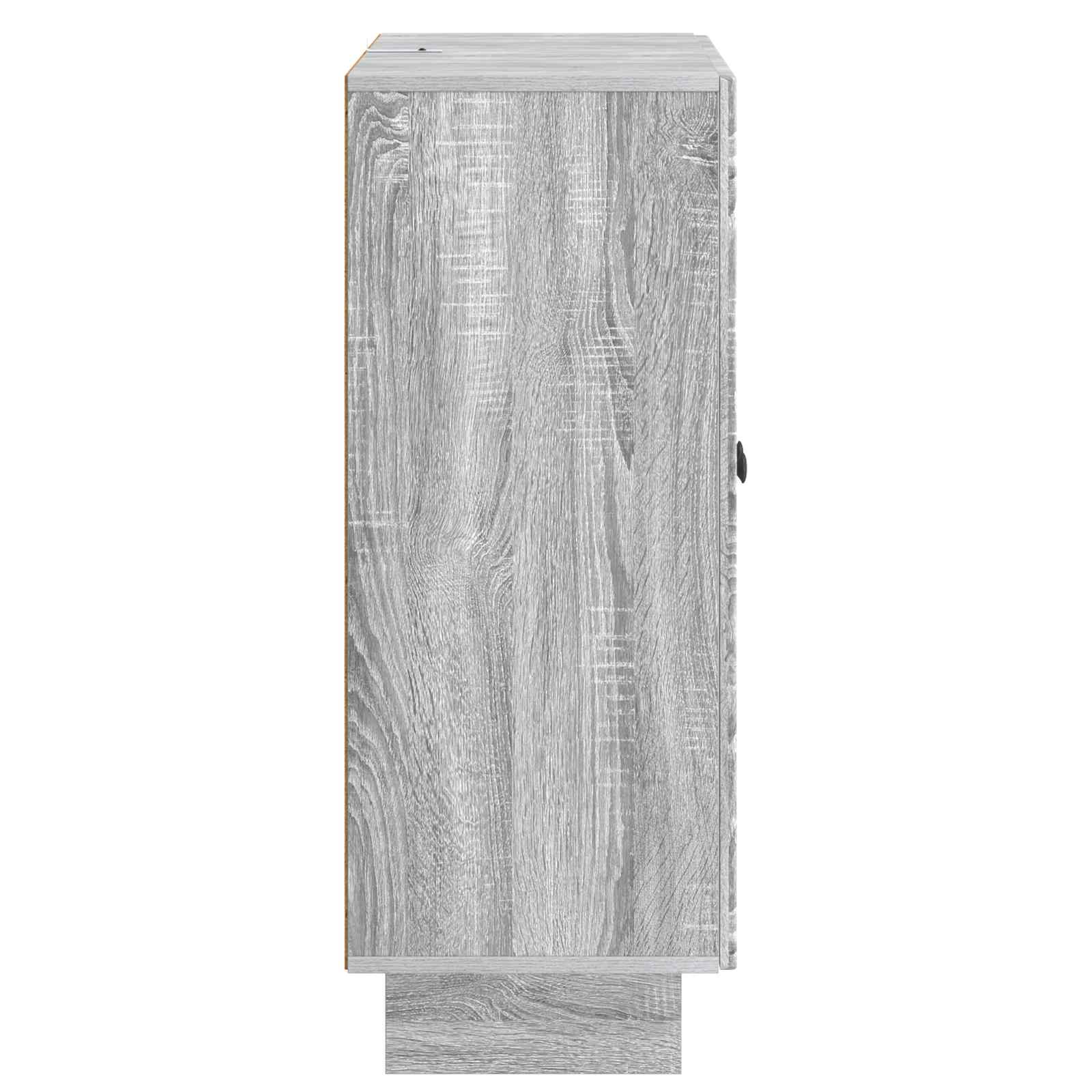 Kreveta Siva sonoma 66 x 34,5 x 90 cm Konstruirano drvo
