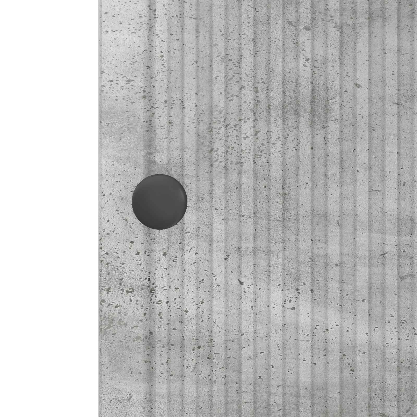 Kreveta Betonska siva 33 x 34,5 x 90 cm Konstruirano drvo