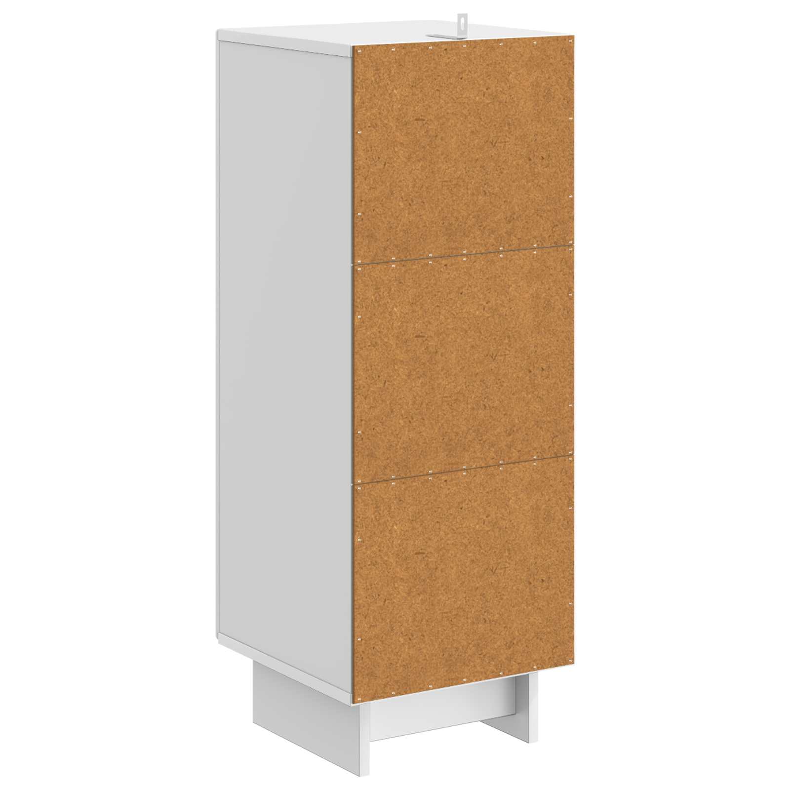 Kreveta Bijela visokog sjaja 33 x 34,5 x 90 cm