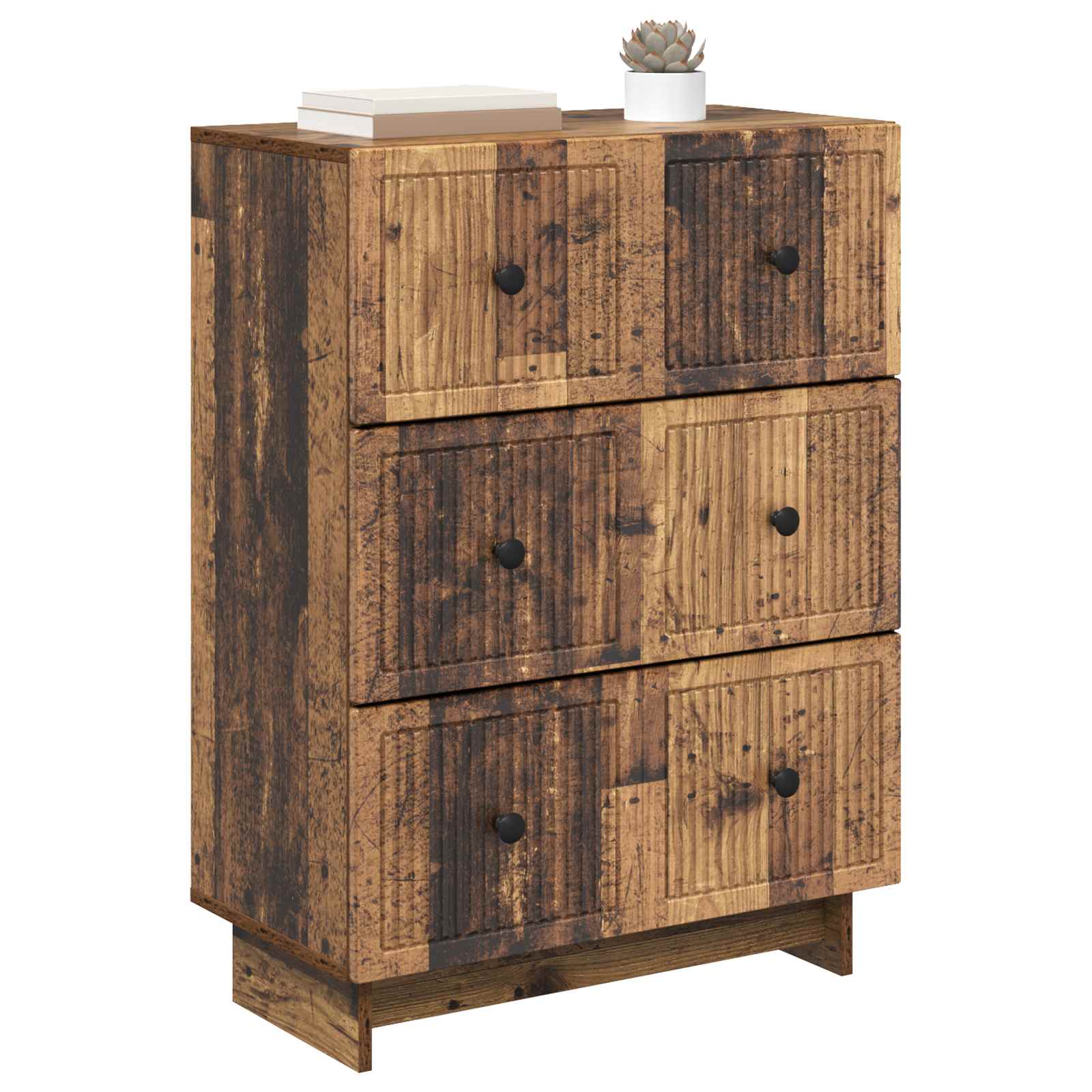 Ormar s ladicama Staro drvo 66 x 34,5 x 90 cm Konstruirano drvo