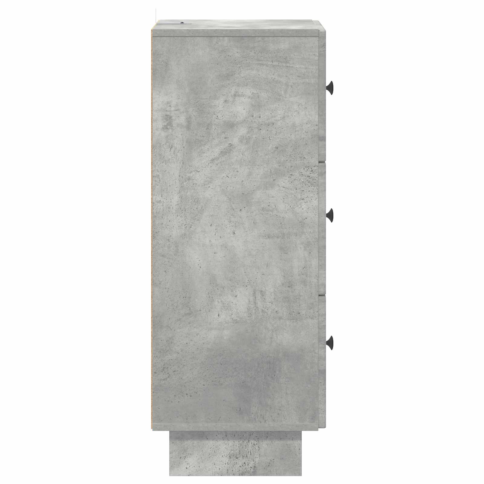 Ormar s ladicama Betonska siva 33 x 34,5 x 90 cm