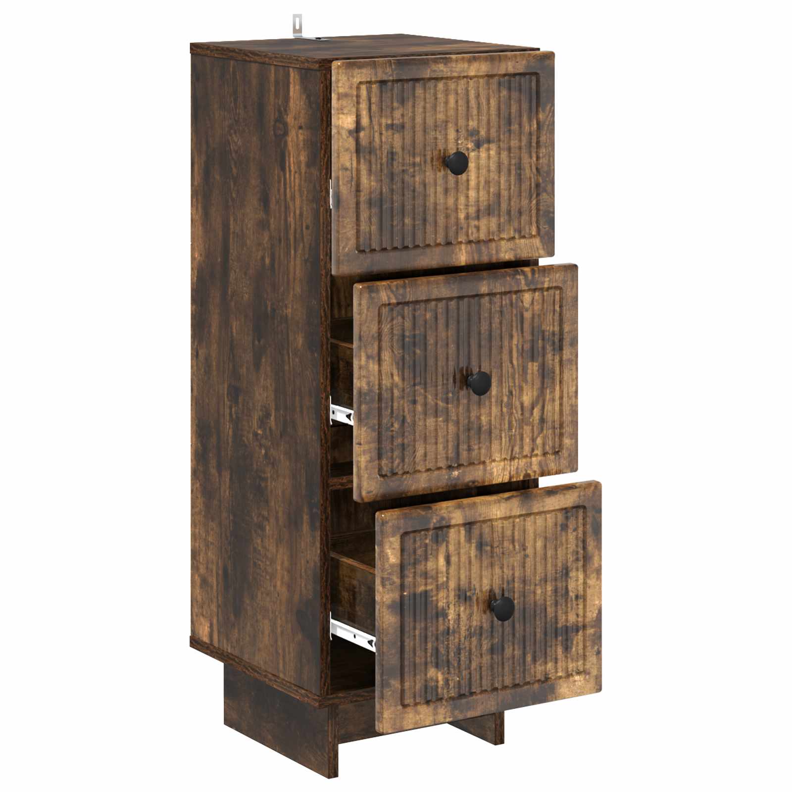 Ormar s ladicama Dimljeni hrast 33 x 34,5 x 90 cm
