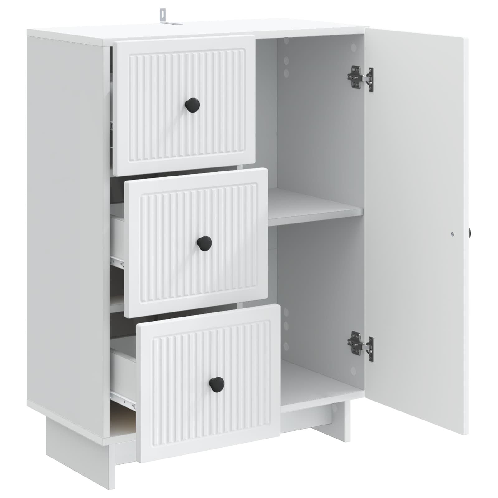 Kreveta Bijela 66 x 34,5 x 90 cm Konstruirano drvo