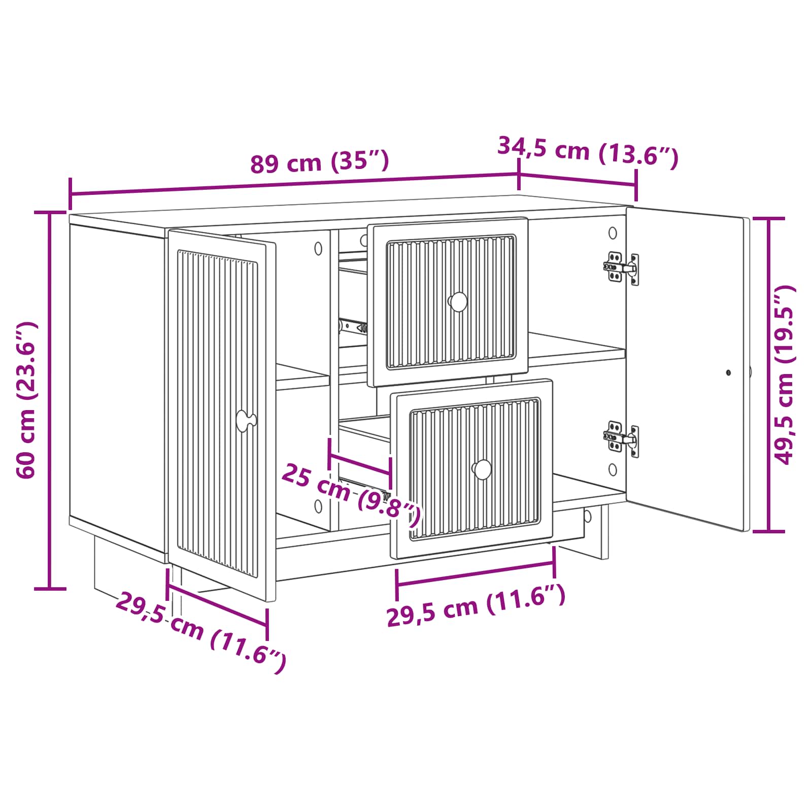 Kreveta s ladicama Crna 89 x 34,5 x 60 cm Konstruirano drvo