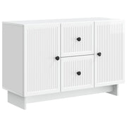 Kreveta s ladicama Bijela visokog sjaja 89 x 34,5 x 60 cm
