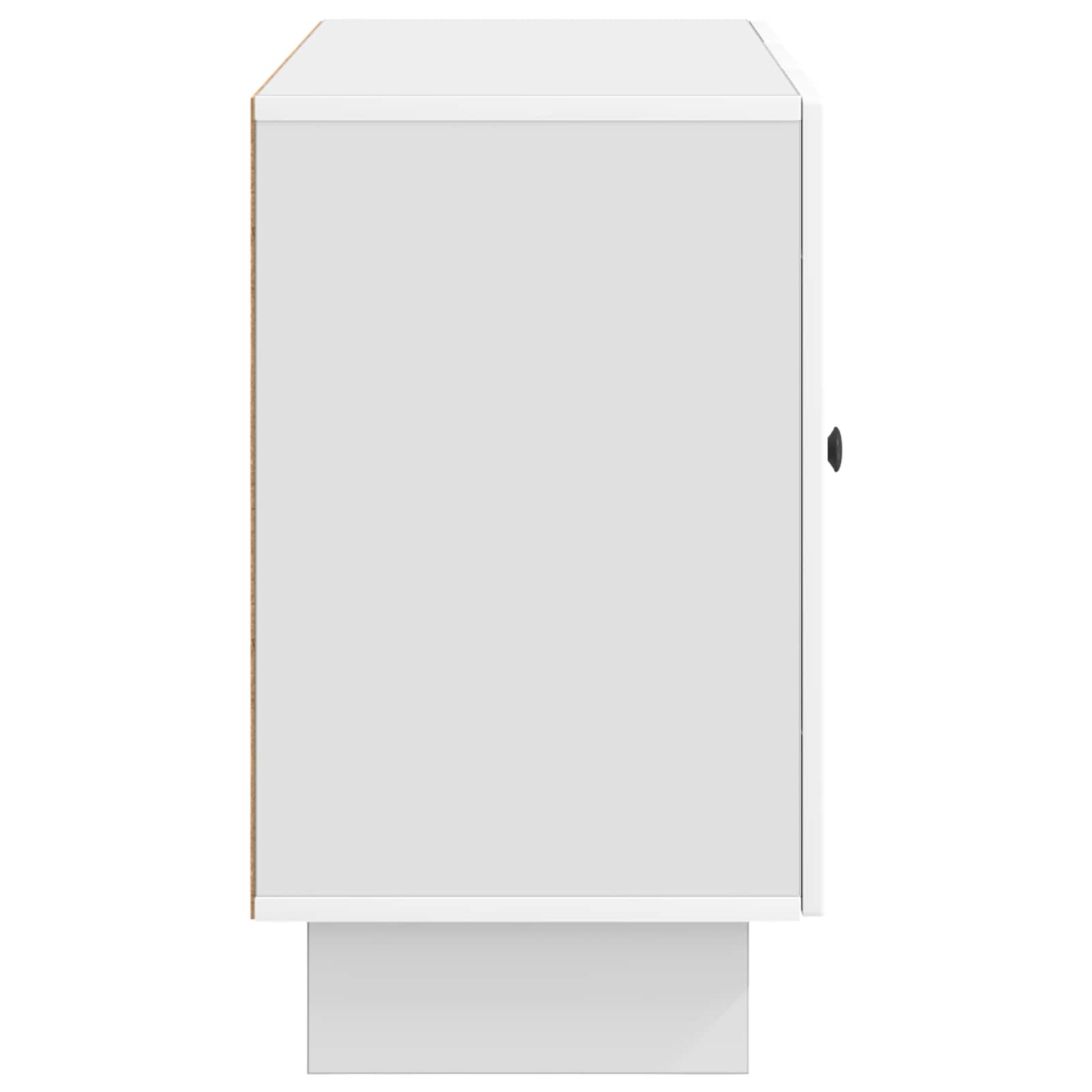 Kreveta s ladicama Bijela visokog sjaja 89 x 34,5 x 60 cm