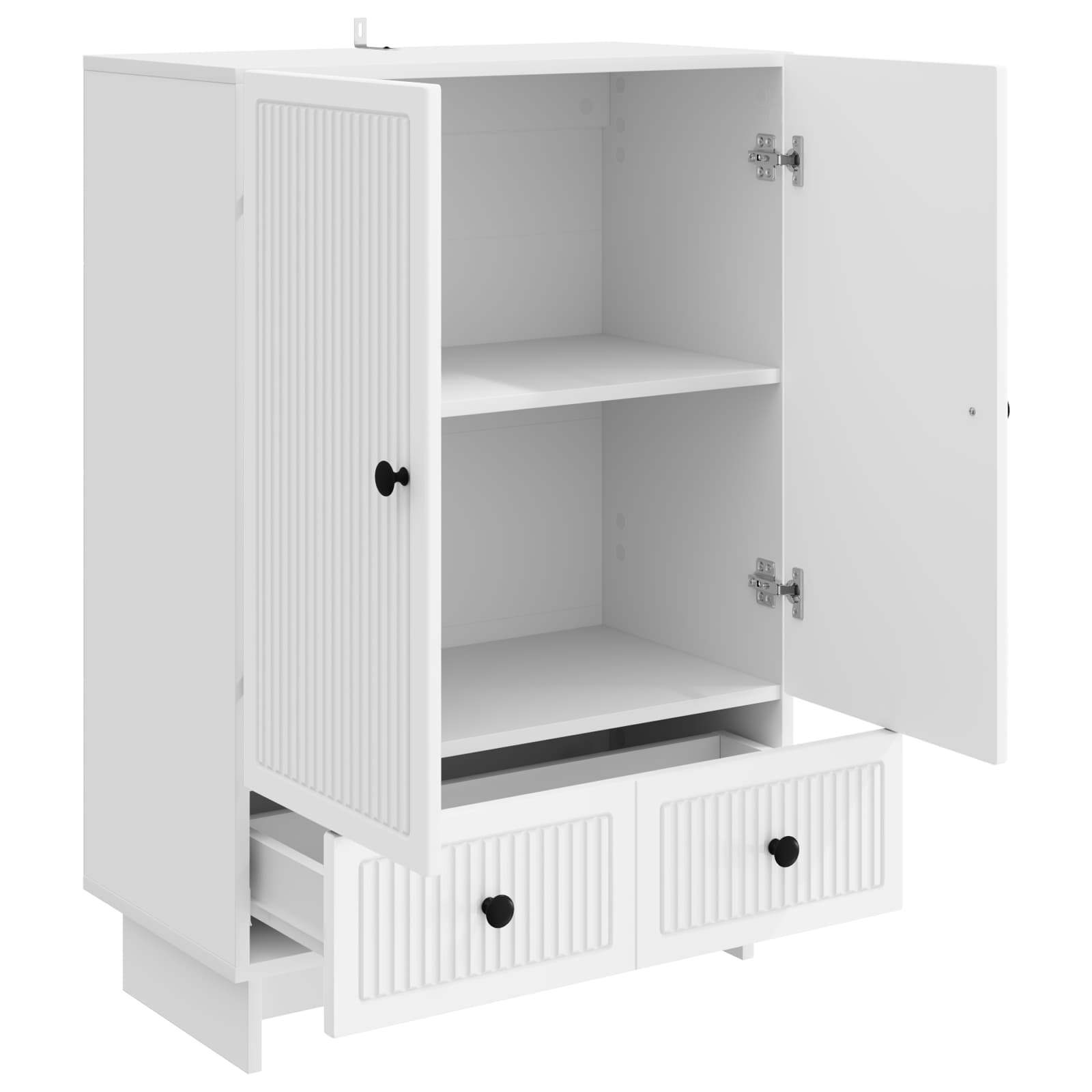 Kreveta Bijeli 66 x 34,5 x 95 cm Konstrukcijsko drvo