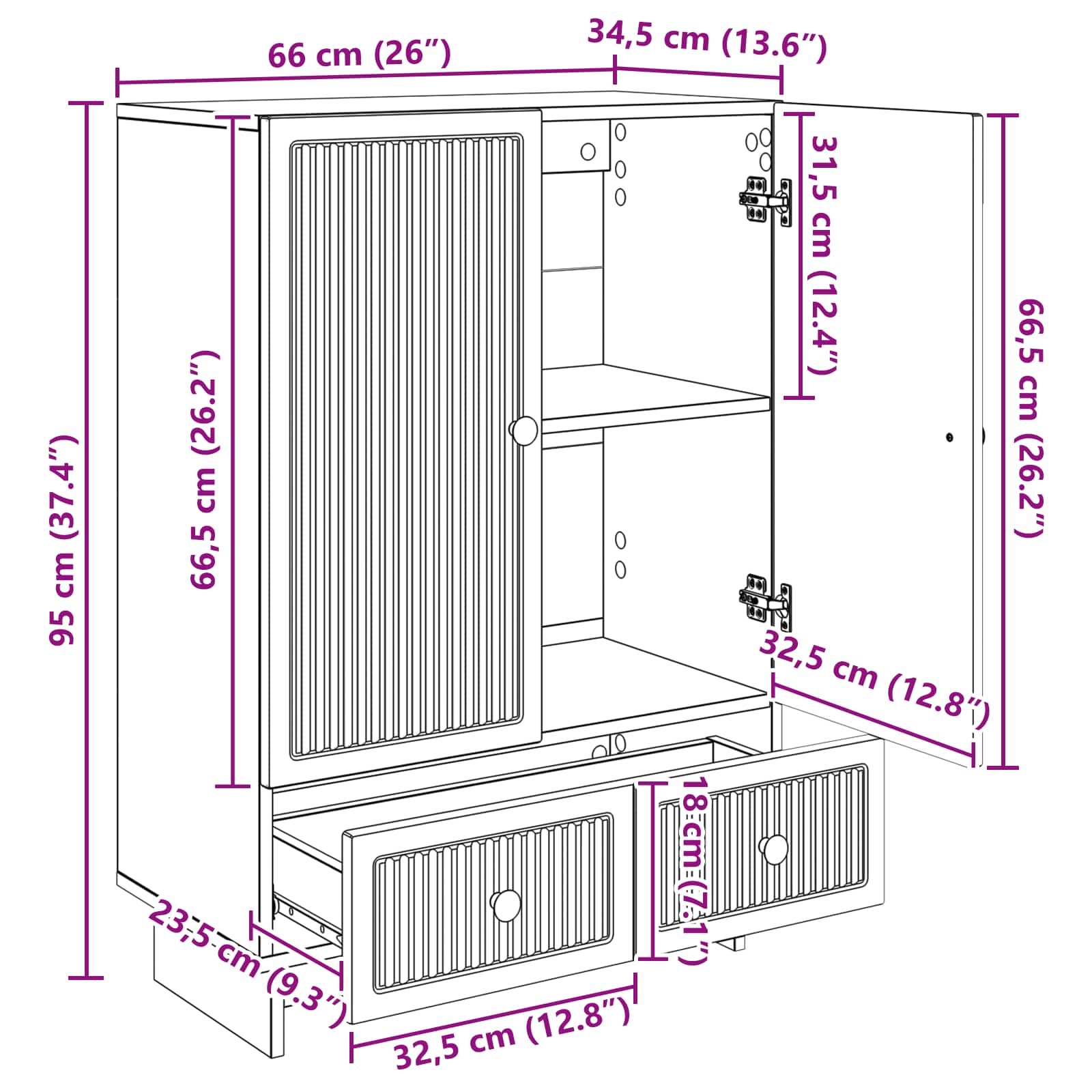 Kreveta Crna 66 x 34,5 x 95 cm Konstrukcijsko drvo