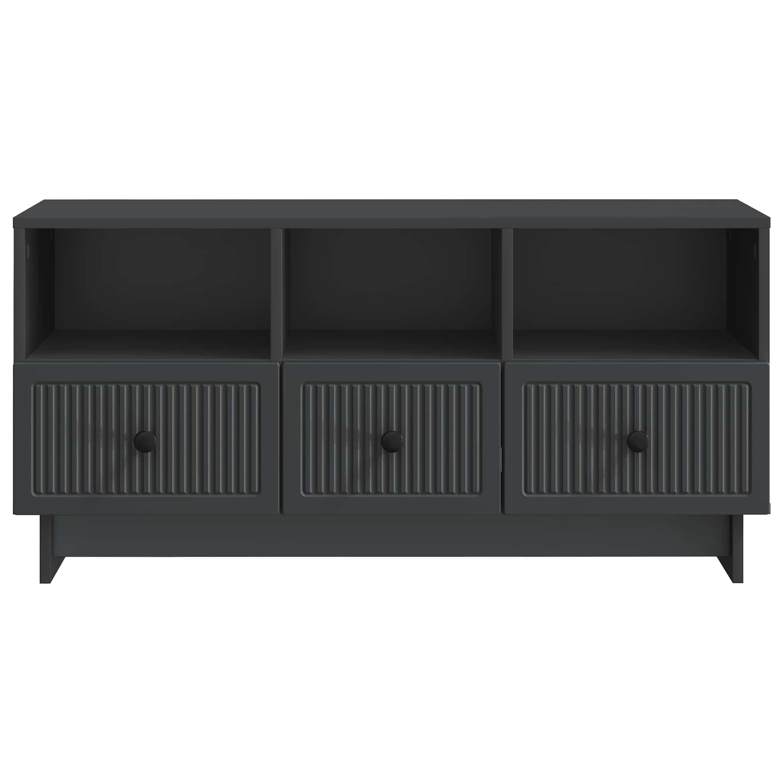 TV ormar s ladicama Crna 102 x 34,5 x 50 cm Konstruirano drvo