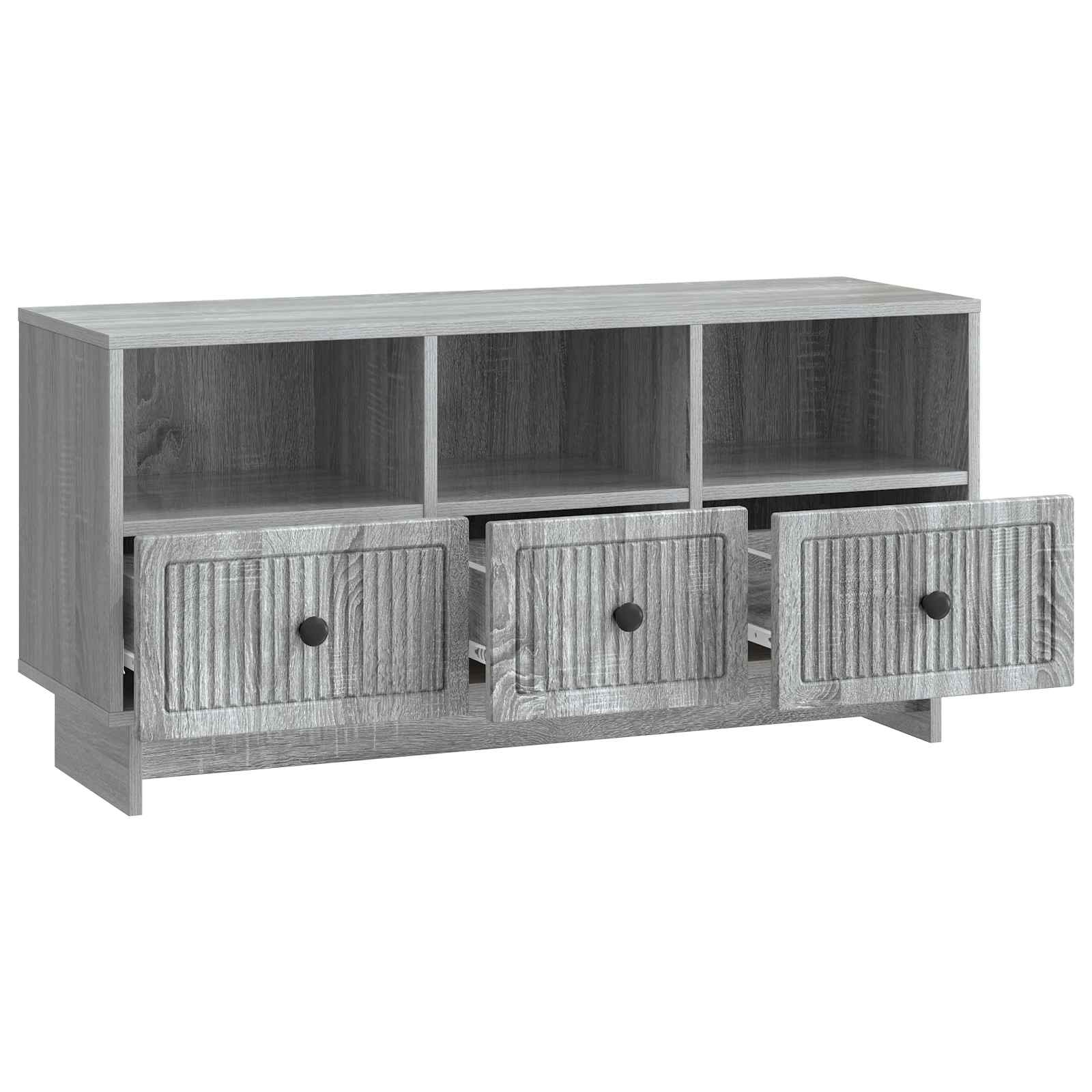 TV ormar Siva sonoma 102 x 34,5 x 50 cm Konstruirano drvo