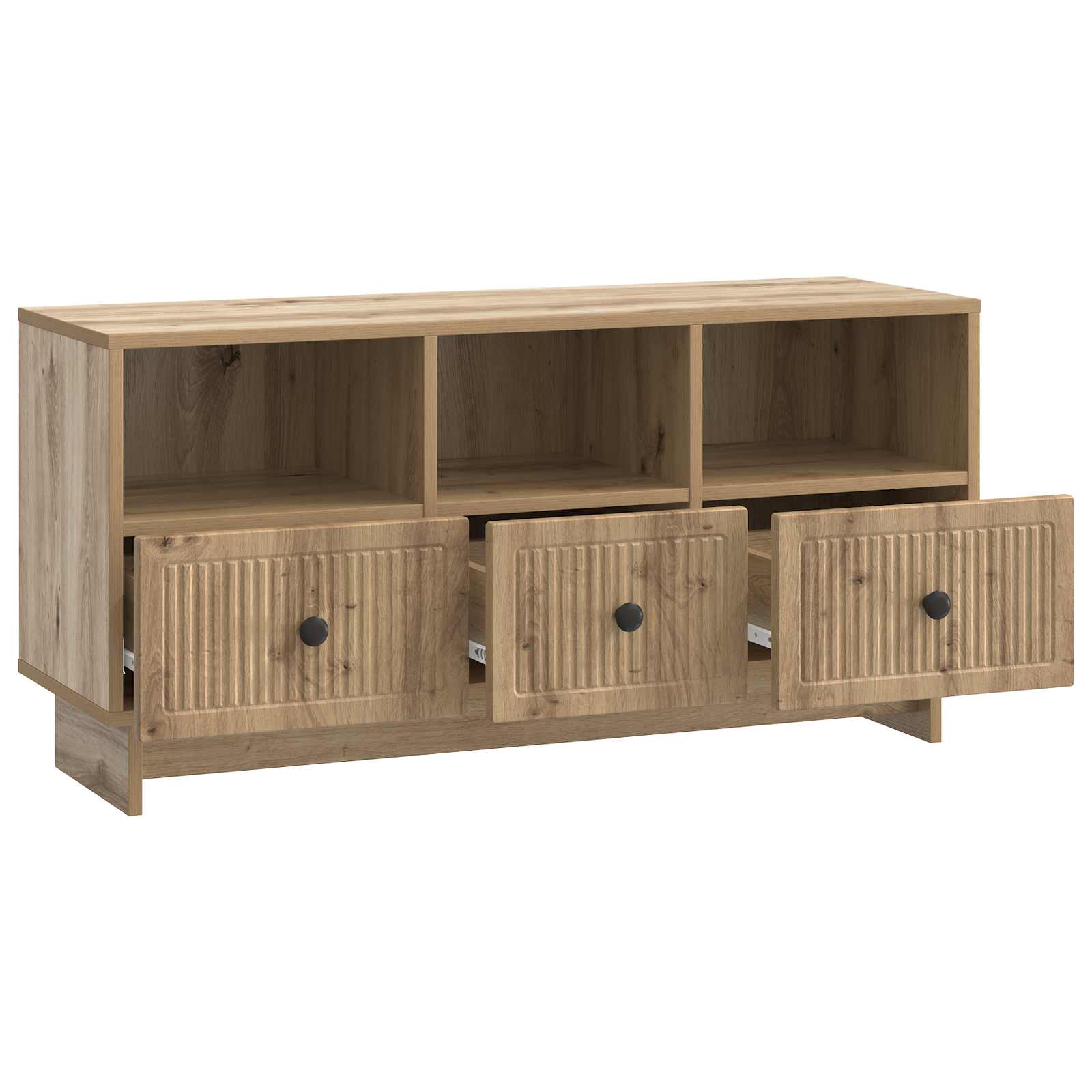 TV ormar Hrast artisan 102 x 34,5 x 50 cm Konstruirano drvo