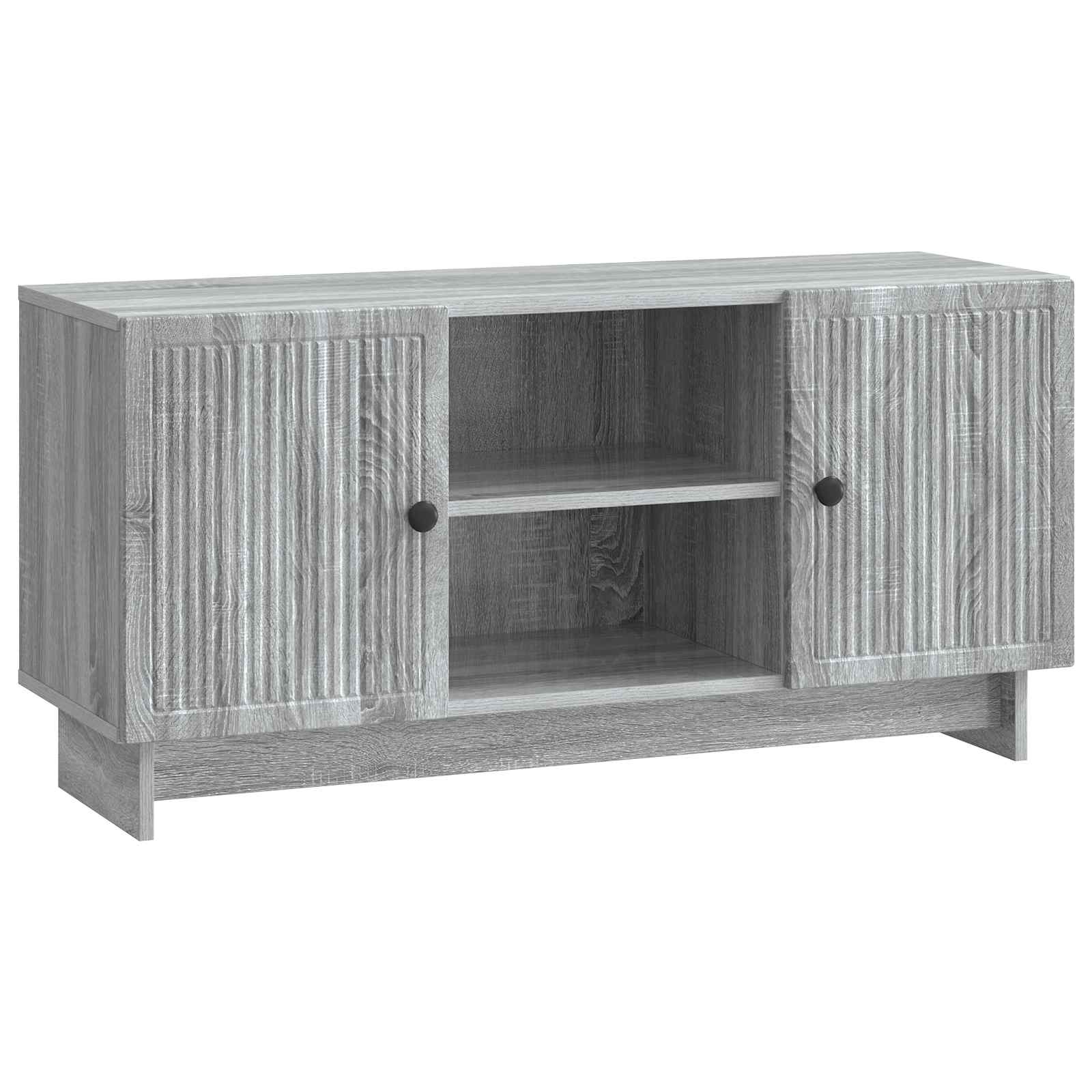 TV ormar 102 x 34,5 x 50 cm Siva Sonoma Konstruirano drvo