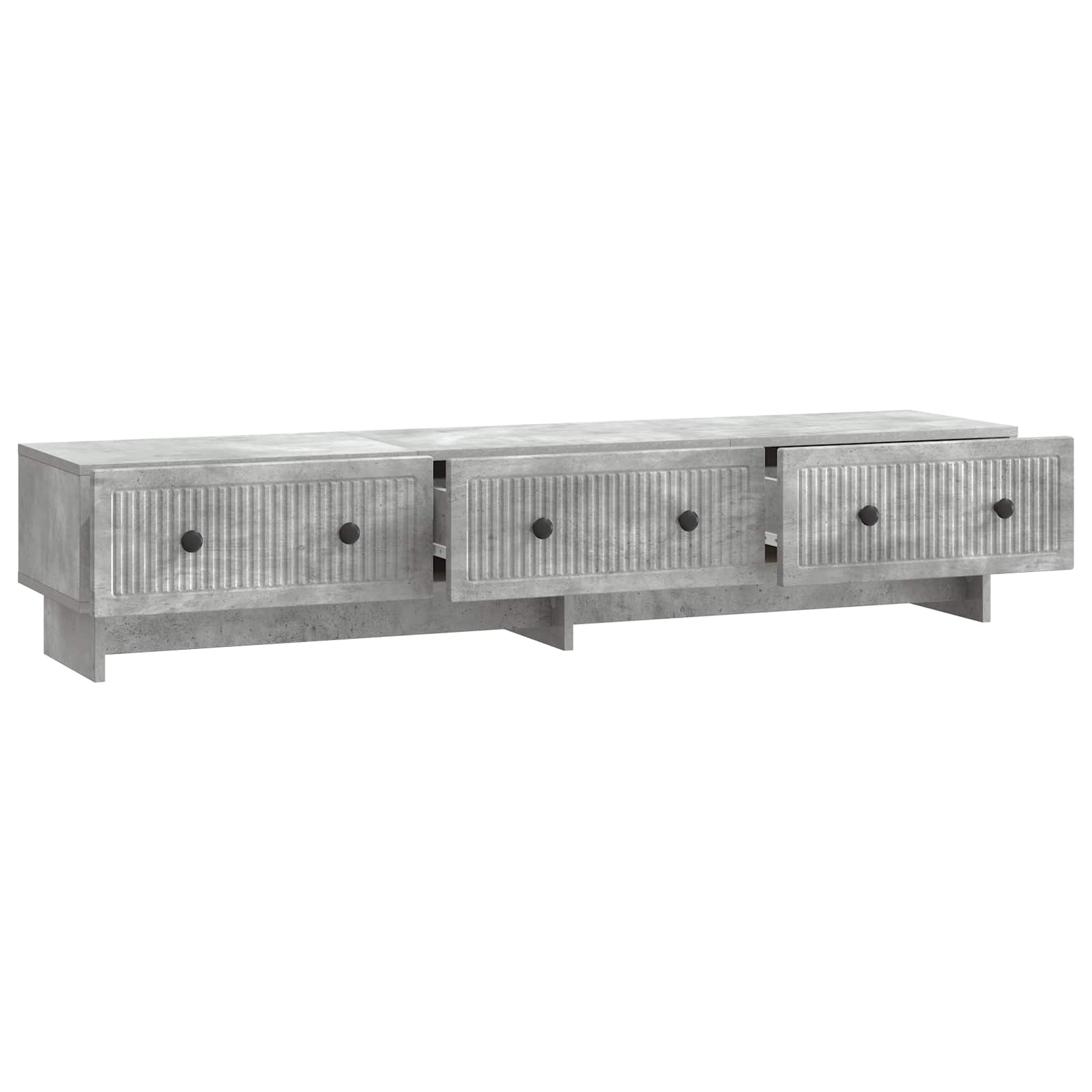 TV ormar Betonska siva 147 x 34,5 x 30 cm Konstruirano drvo