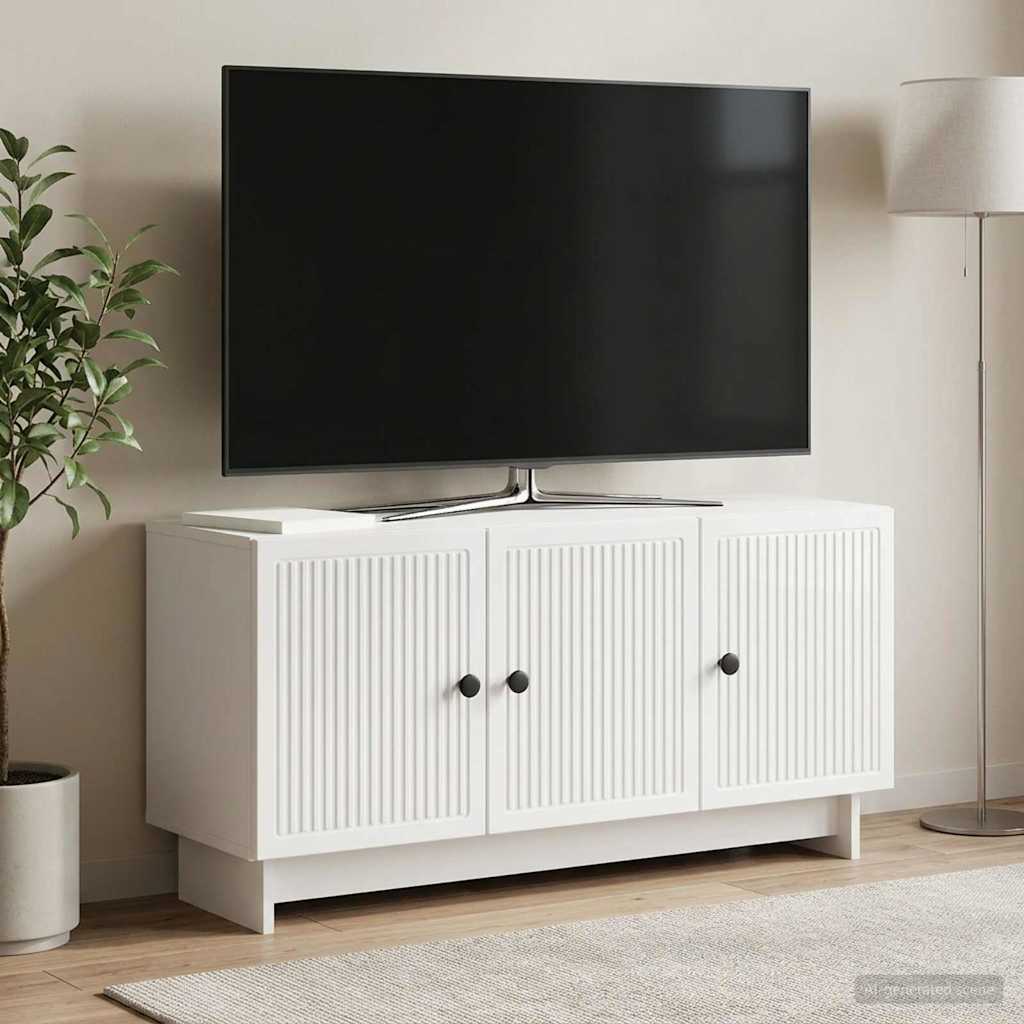 TV ormar Bijela visokog sjaja 99 x 34,5 x 50 cm
