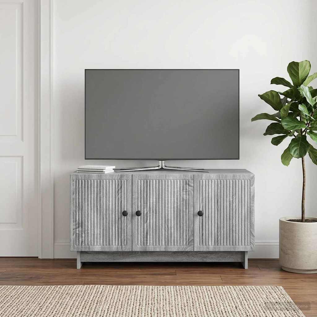 TV ormar Siva sonoma 99 x 34,5 x 50 cm Konstruirano drvo