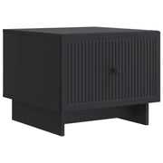 Kava Stol s ladicama Crna 49 x 50 x 40 cm Konstruirano drvo