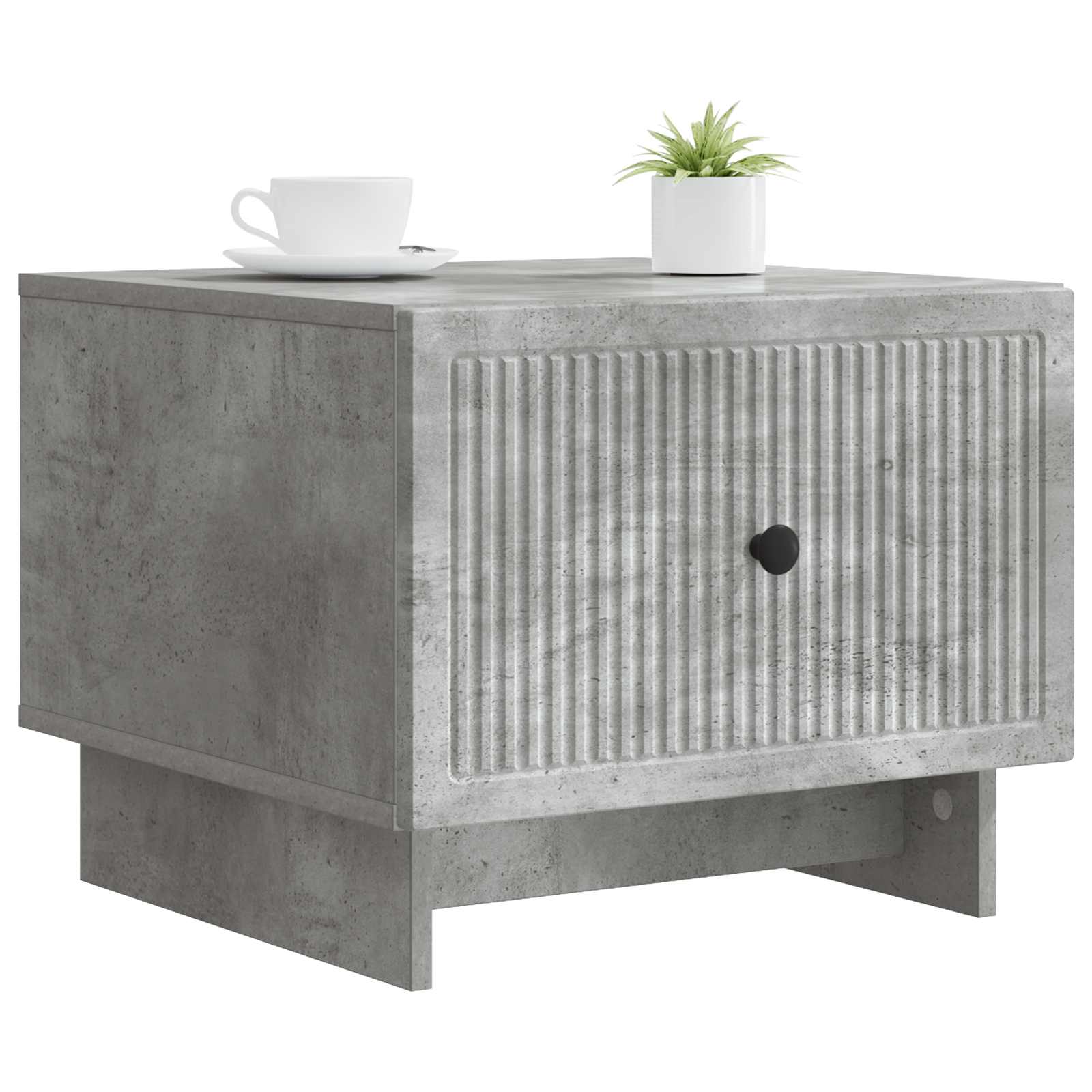 Kava Stol Betonska siva 49 x 50 x 40 cm Konstruirano drvo