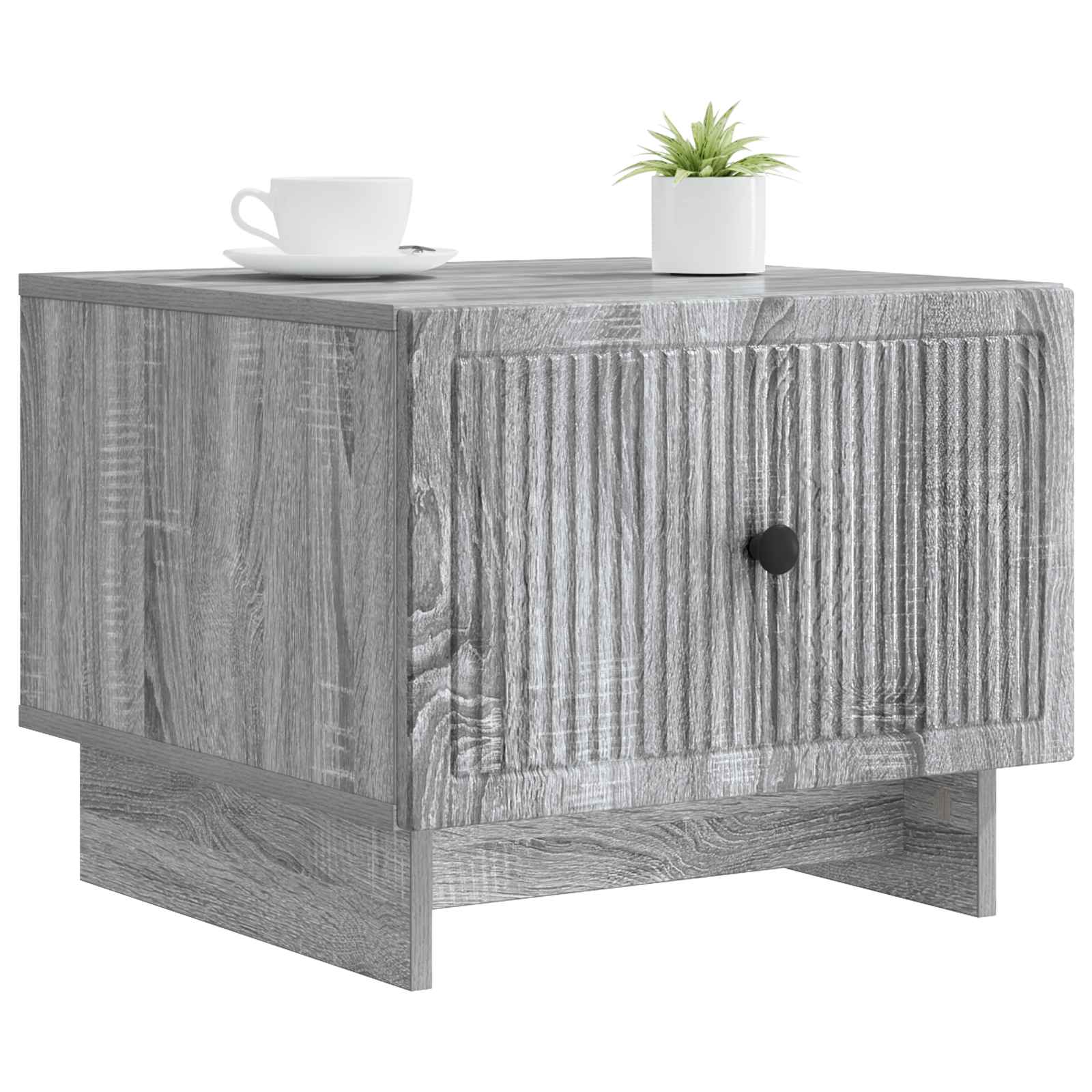 Kava Stol Siva sonoma 49 x 50 x 40 cm Konstruirano drvo
