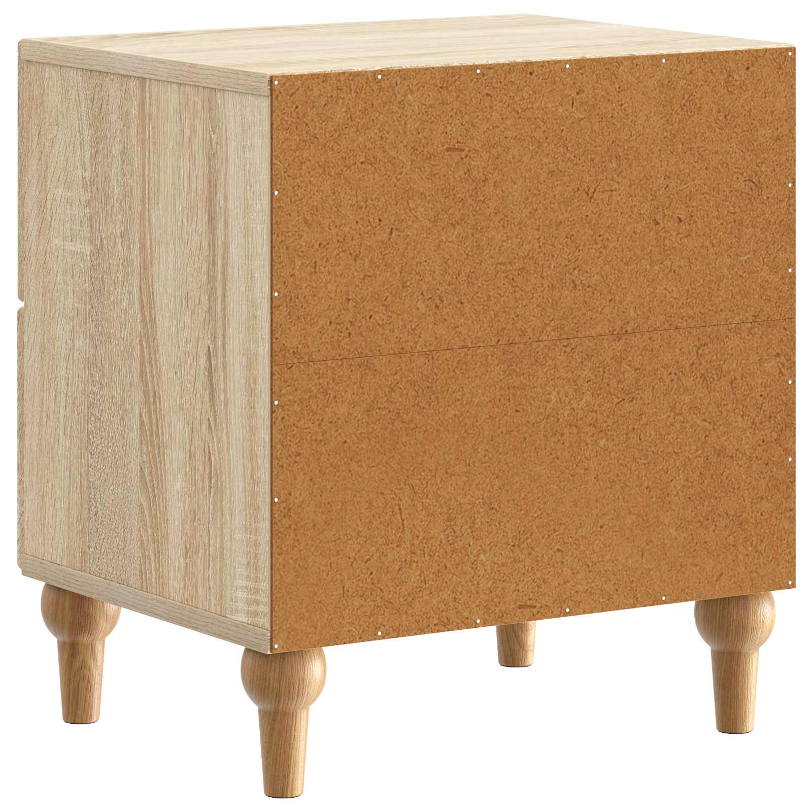 Noćni ormar s ladicama 2 pcs Hrast sonoma 43 x 34,5 x 48 cm