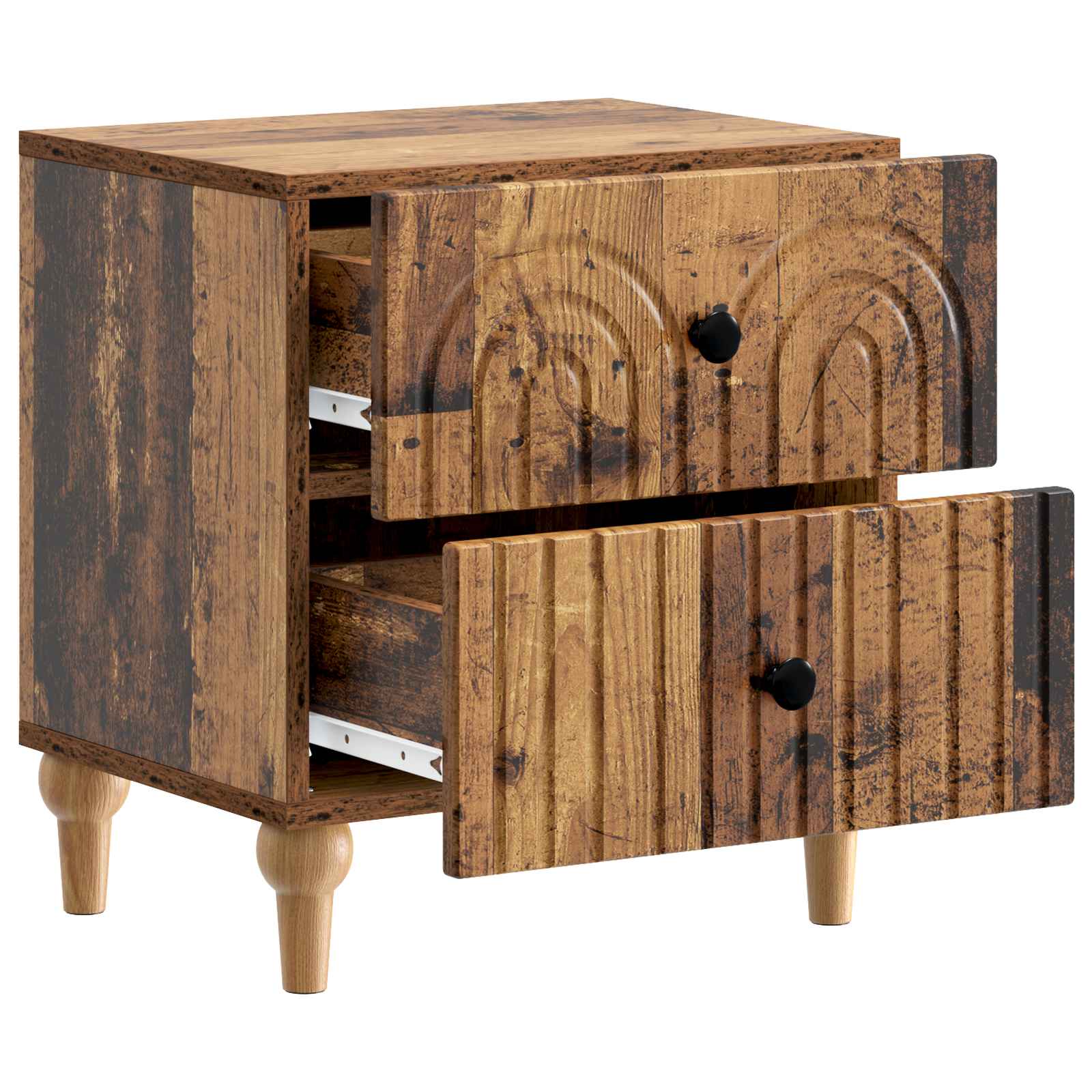 Noćni ormar Staro drvo 43 x 34,5 x 48 cm Konstruirano drvo