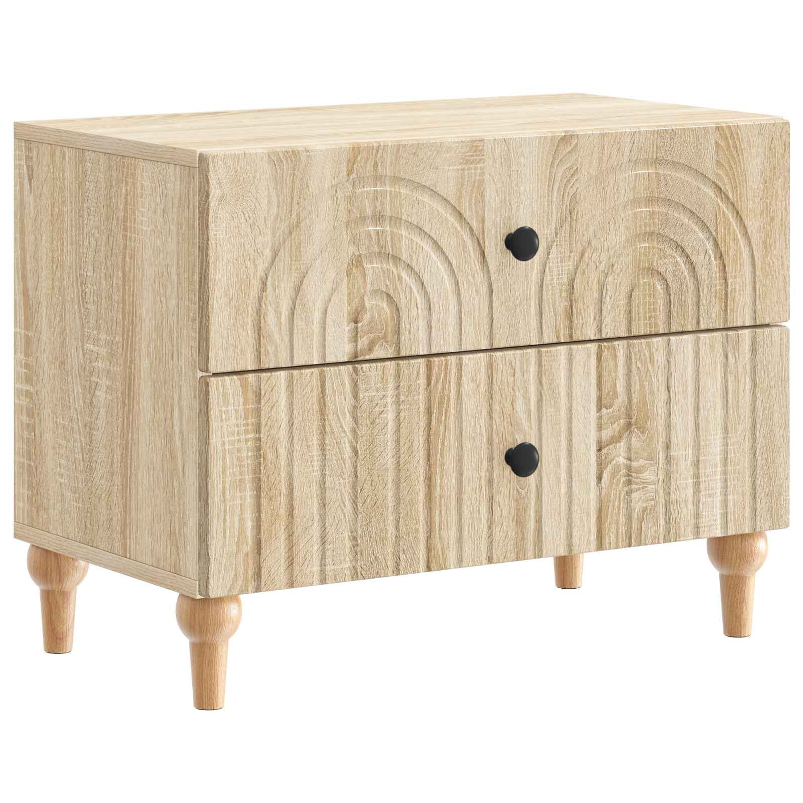 Noćni ormar Hrast sonoma 62 x 34,5 x 48 cm Konstruirano drvo