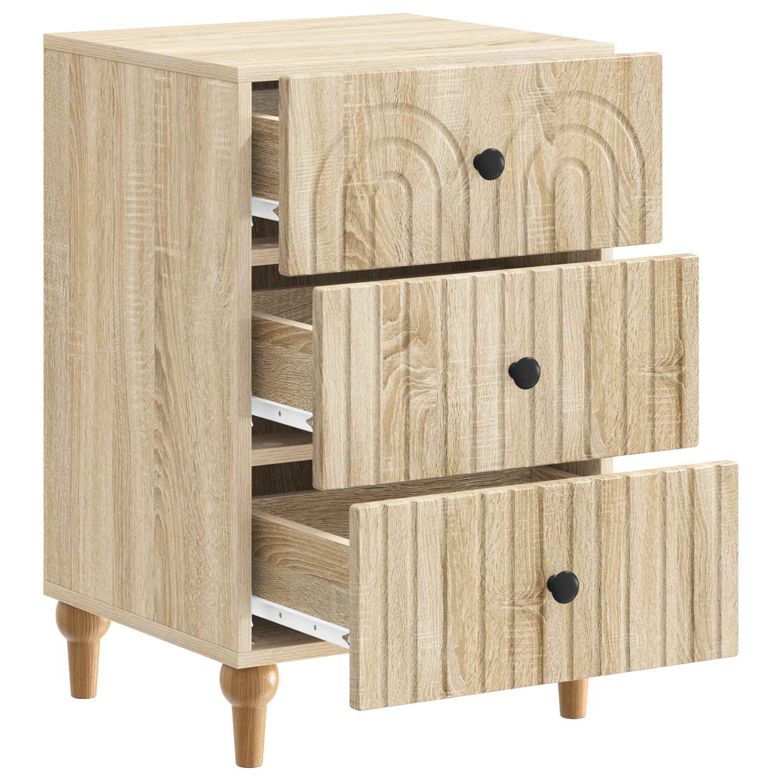 Noćni ormar Hrast sonoma 43x 41 x 66,5 cm Konstruirano drvo