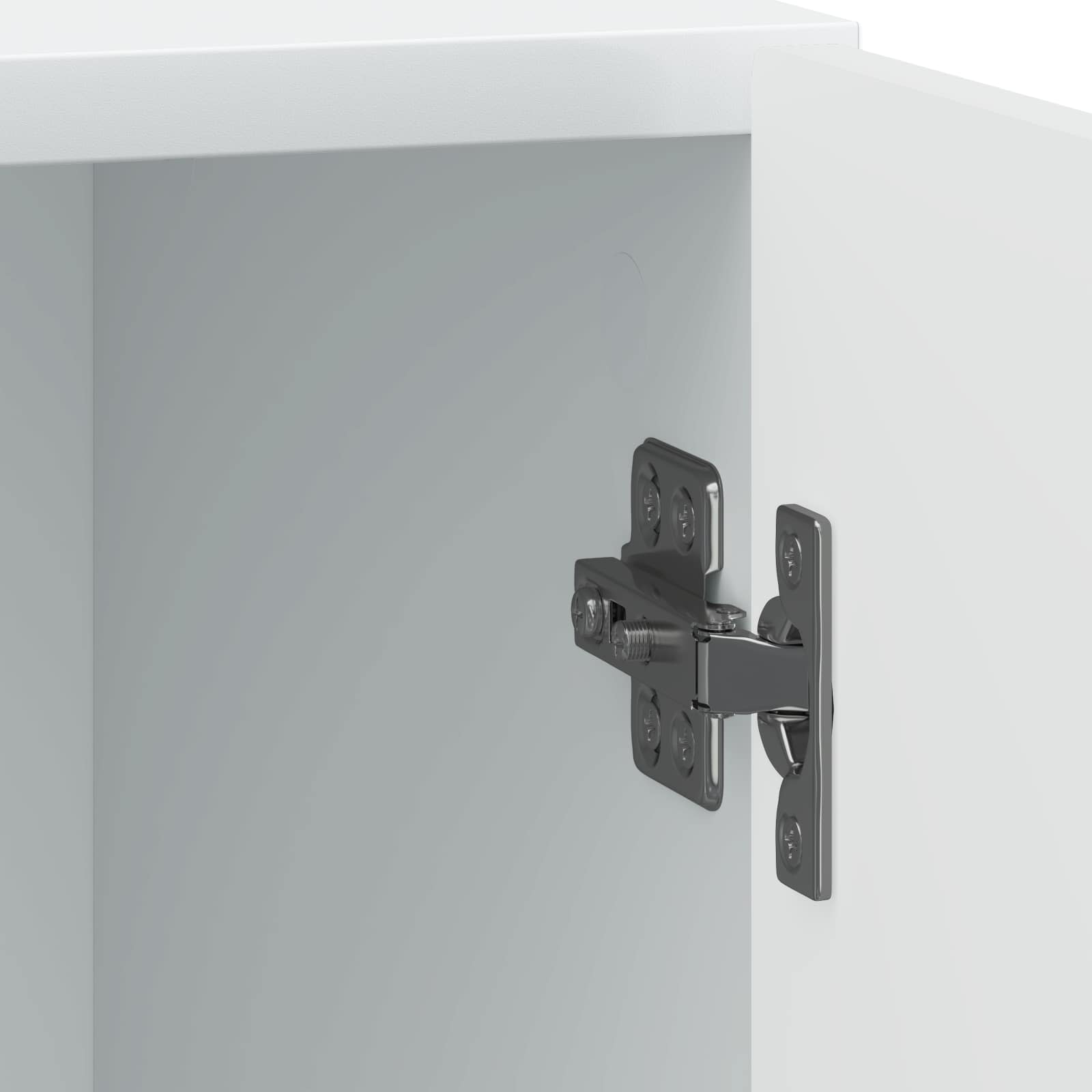 Noćni ormar 2 pcs Bijela 43 x 34,5 x 50 cm Konstruirano drvo