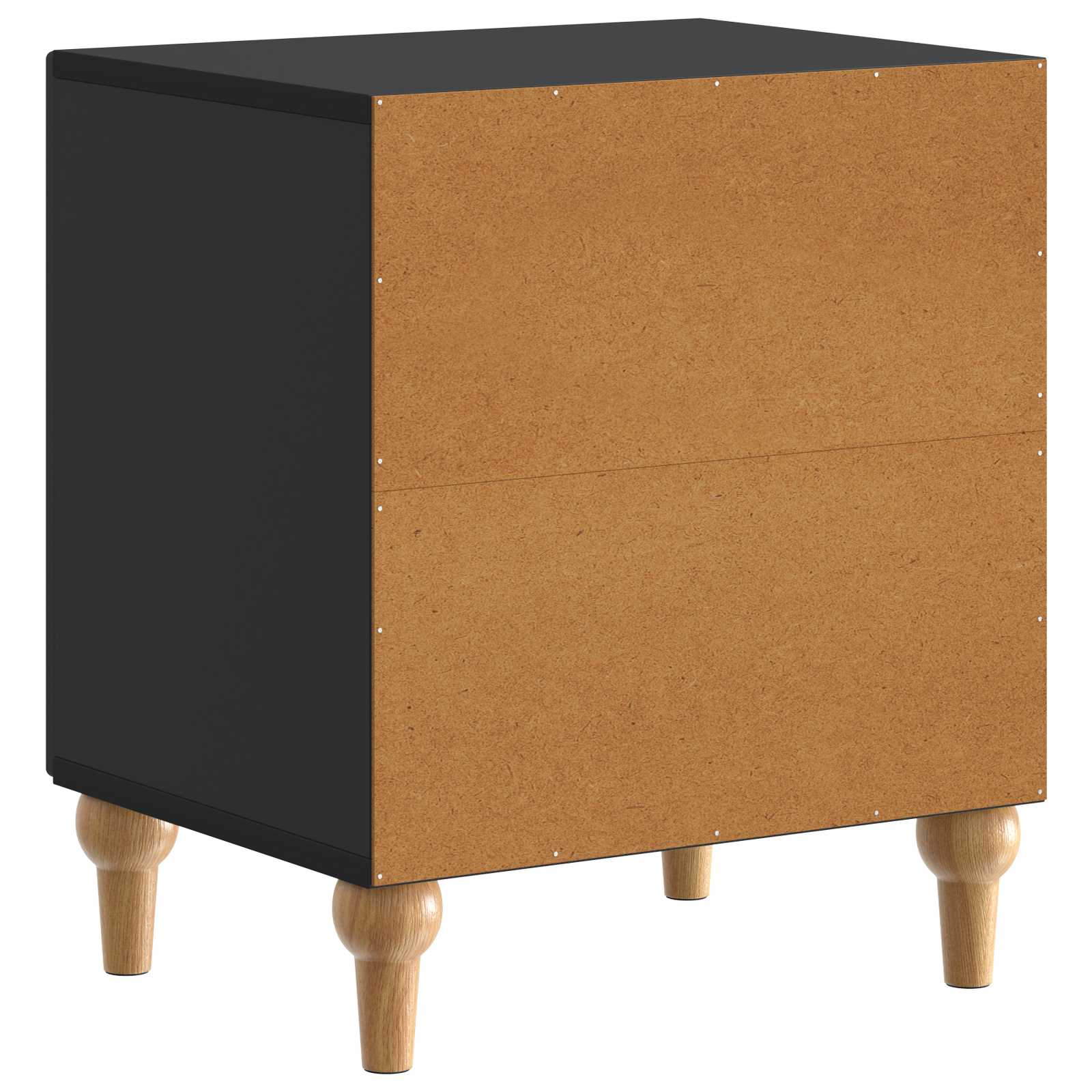 Noćni ormar Crna 43 x 34,5 x 50 cm Konstruirano drvo