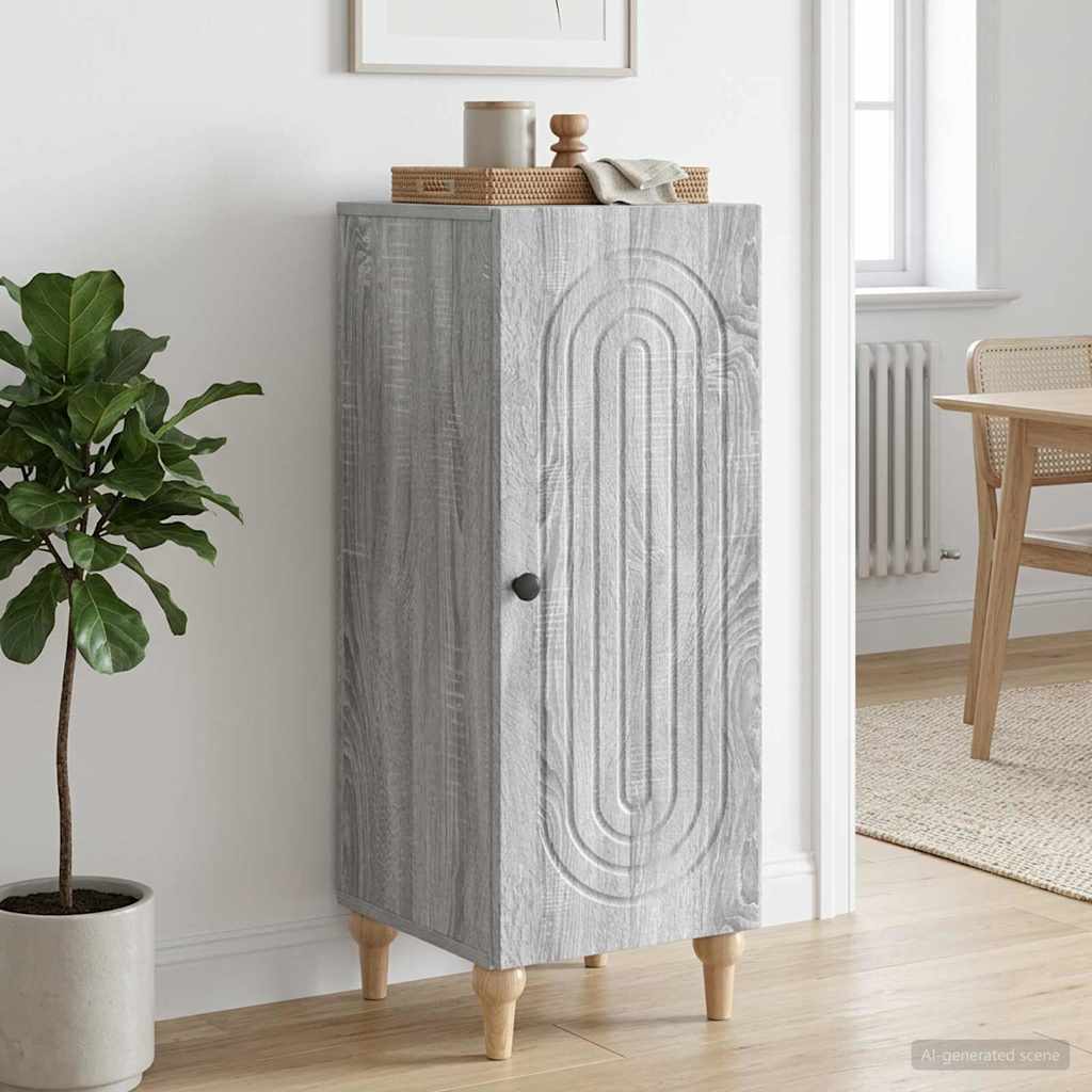 Kreveta Siva sonoma 33 x 34,5 x 90 cm Konstruirano drvo