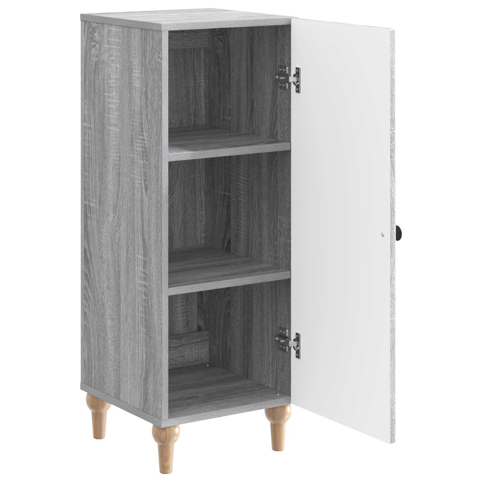 Kreveta Siva sonoma 33 x 34,5 x 90 cm Konstruirano drvo