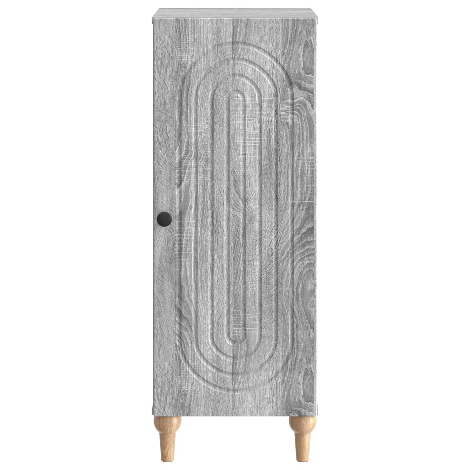Kreveta Siva sonoma 33 x 34,5 x 90 cm Konstruirano drvo
