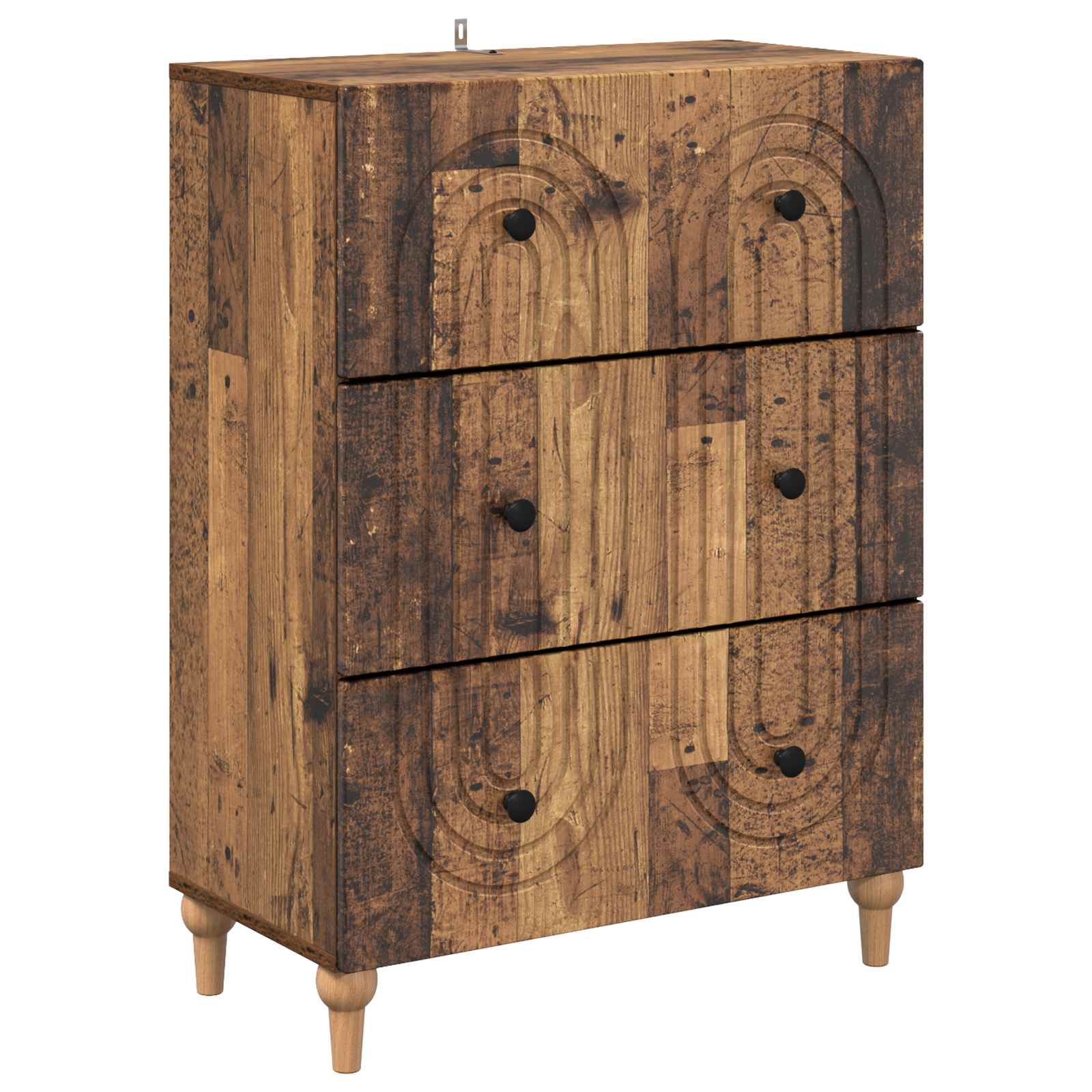 Ormar s ladicama Staro drvo 66 x 34,5 x 90 cm Konstruirano drvo