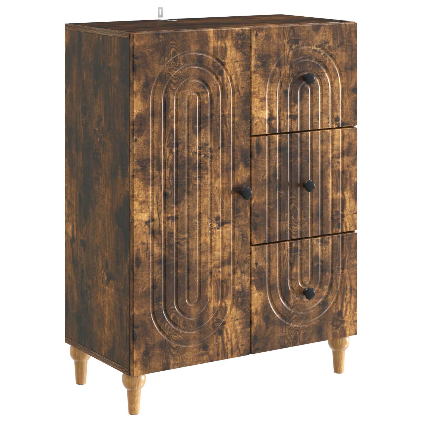 Kreveta Dimljeni hrast 66 x 34,5 x 90 cm Konstruirano drvo