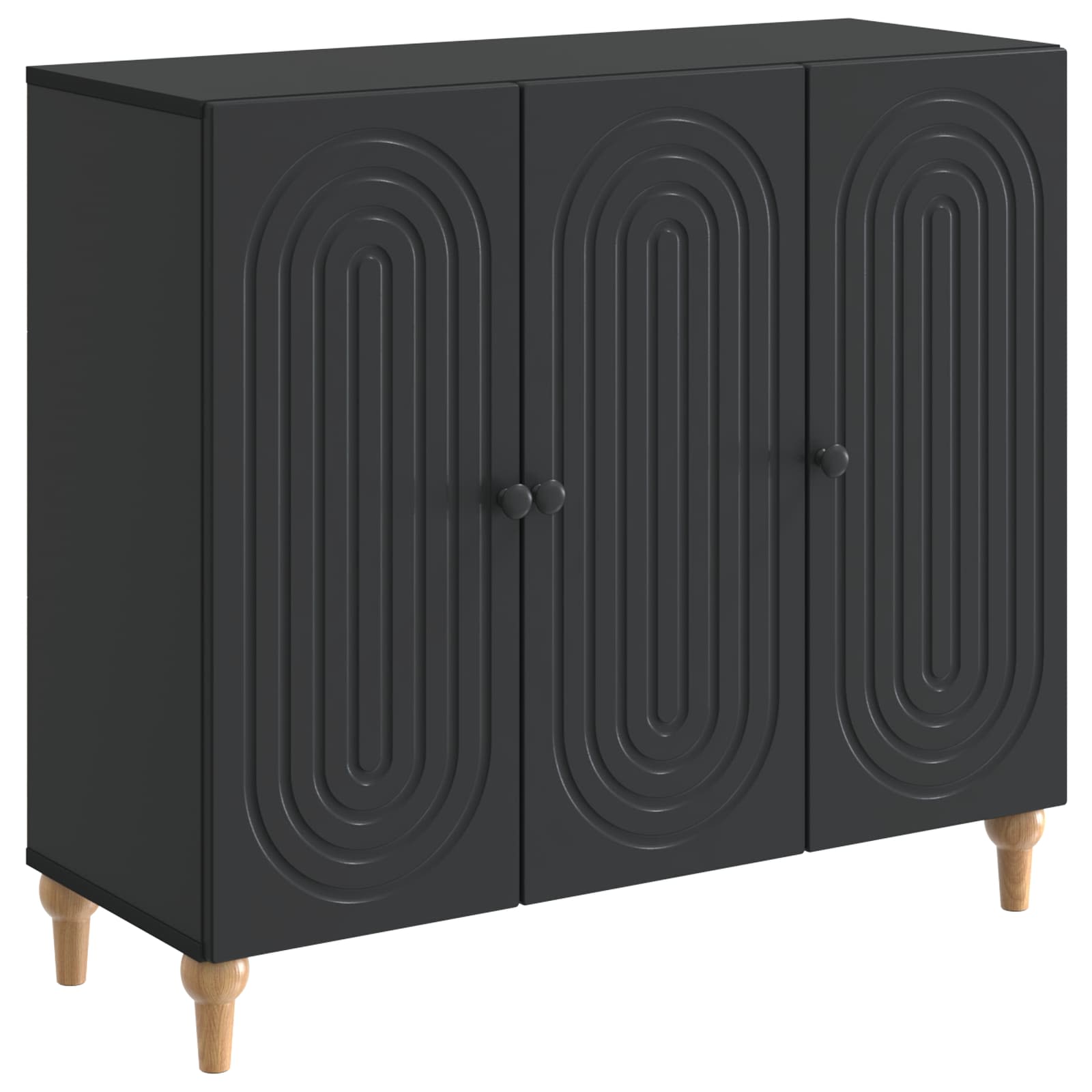 Kreveta Crna 89 x 34,5 x 80 cm Konstruirano drvo