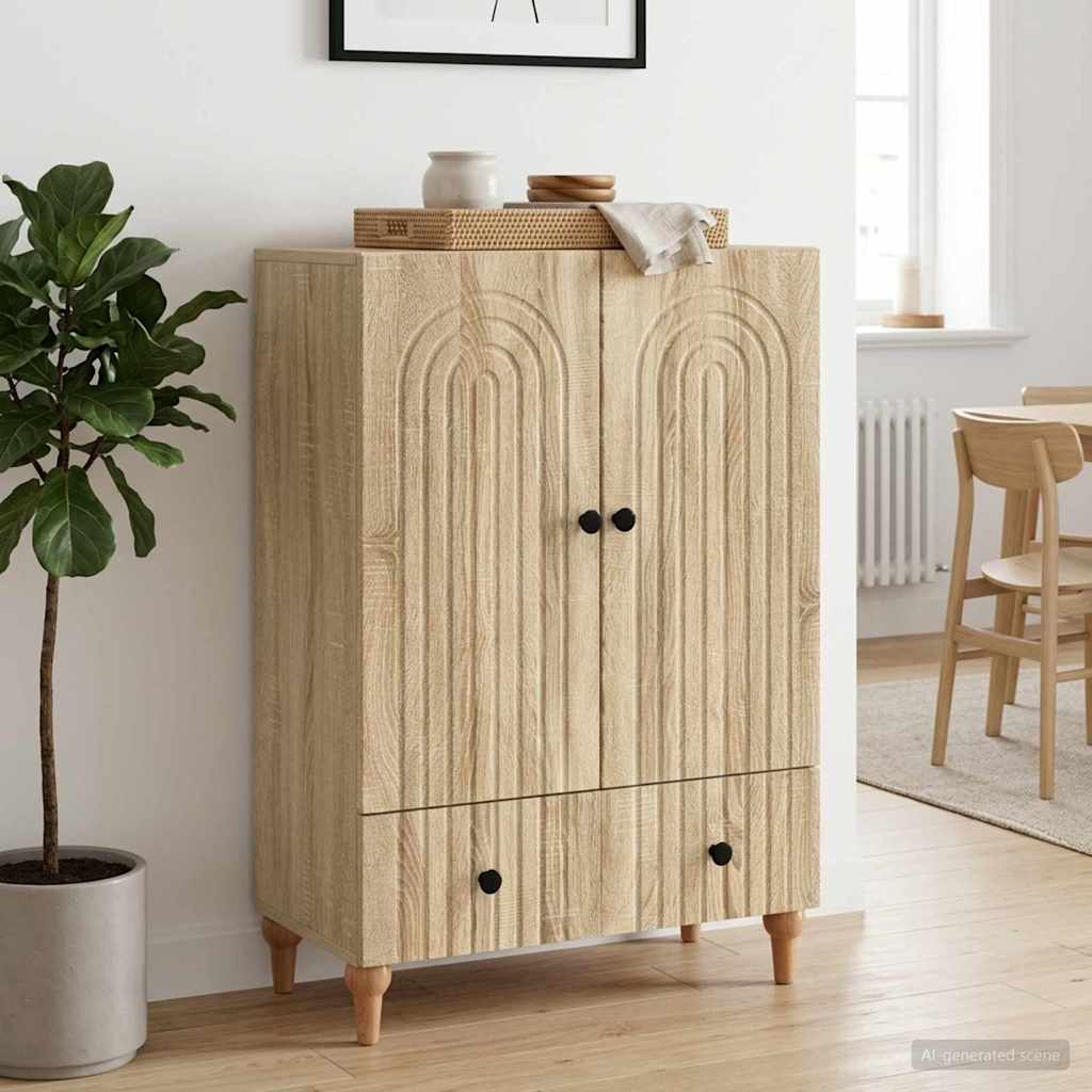 Kreveta Hrast sonoma 66 x 34,5 x 95 cm Konstruirano drvo