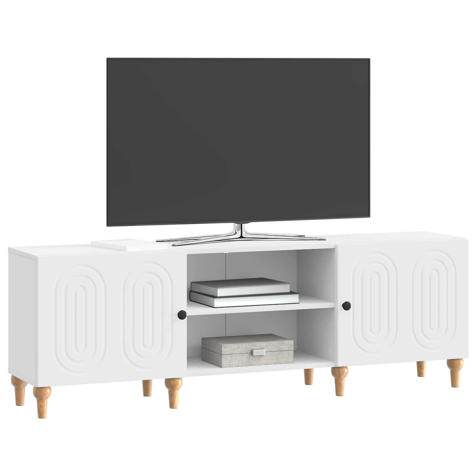 TV ormar Bijela 150 x 31 x 50 cm Konstruirano drvo