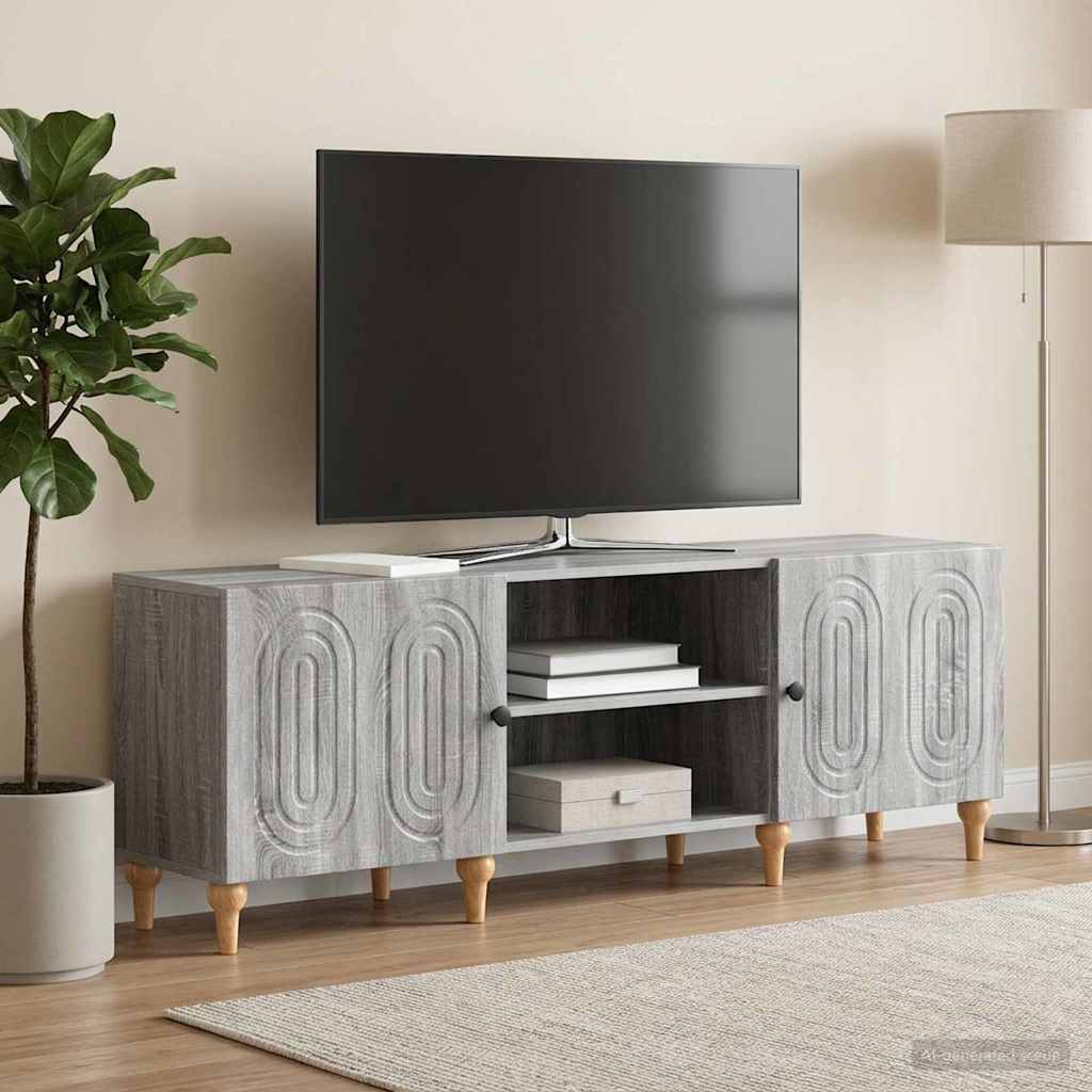 TV ormar Siva sonoma 150 x 31 x 50 cm Konstruirano drvo