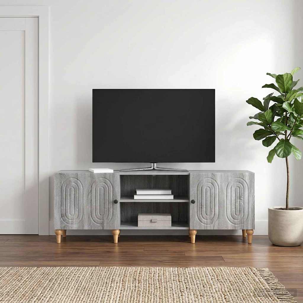 TV ormar Siva sonoma 150 x 31 x 50 cm Konstruirano drvo