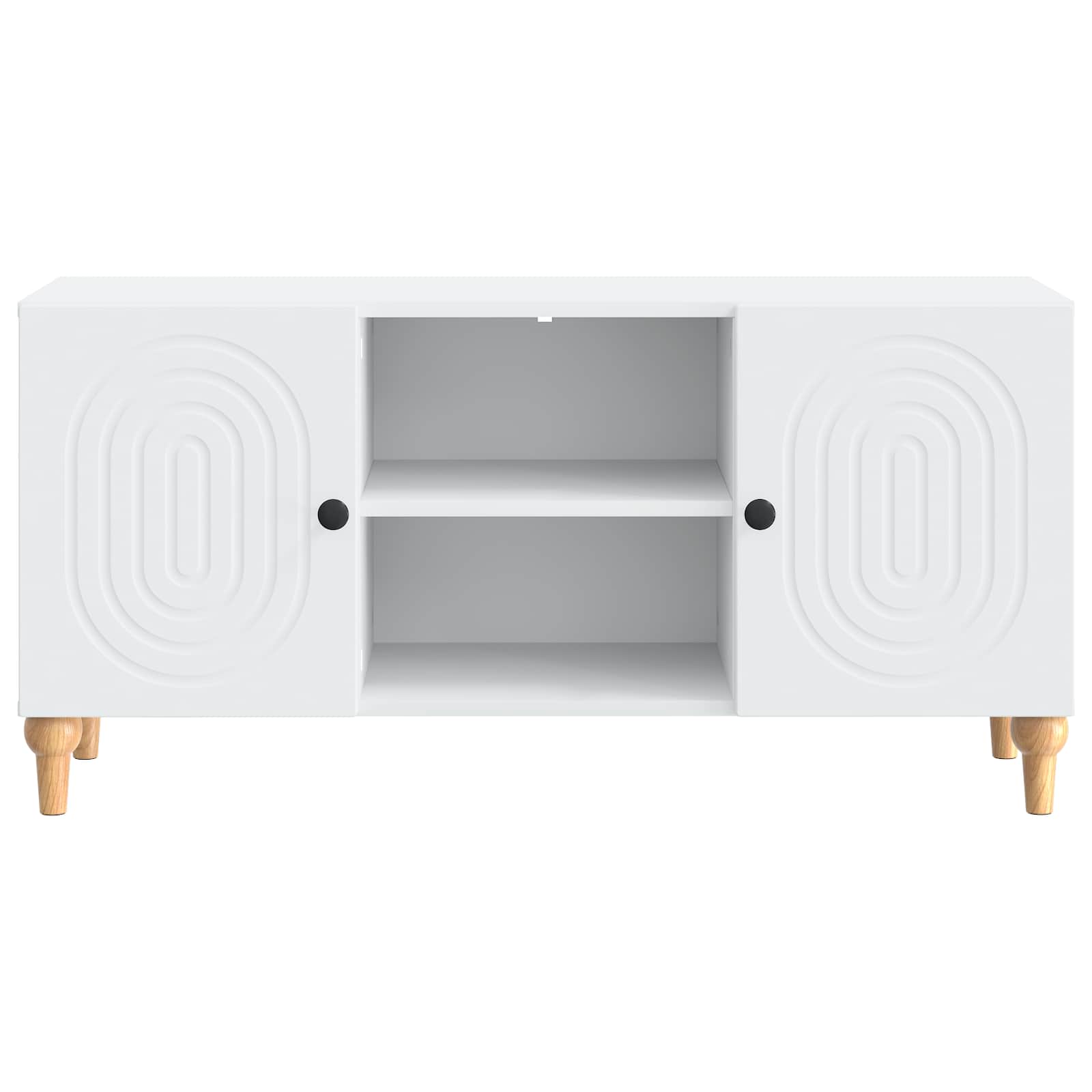 TV ormar Bijela 102 x 34,5 x 50 cm Konstruirano drvo
