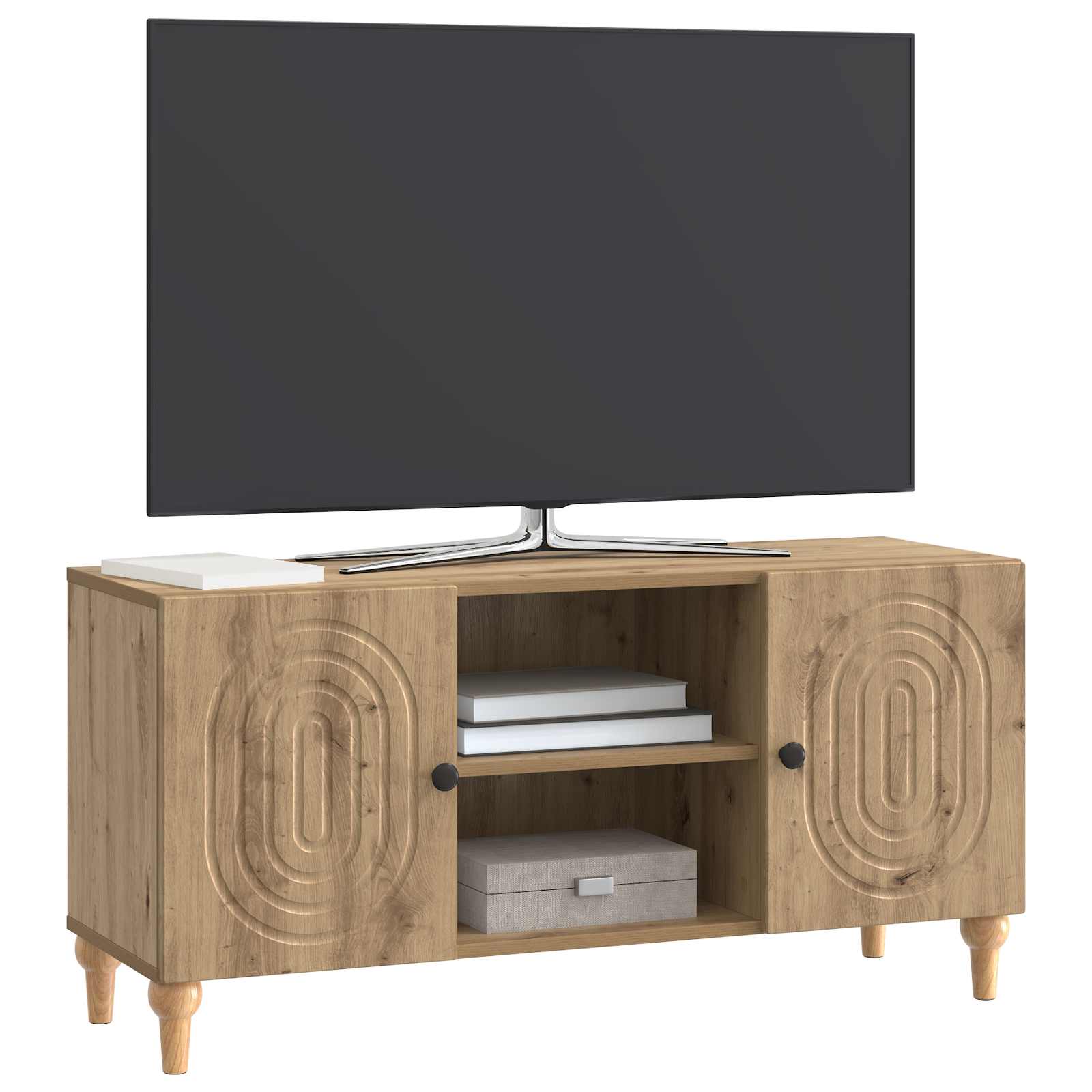 TV ormar Hrast artisan 102 x 34,5 x 50 cm Konstruirano drvo