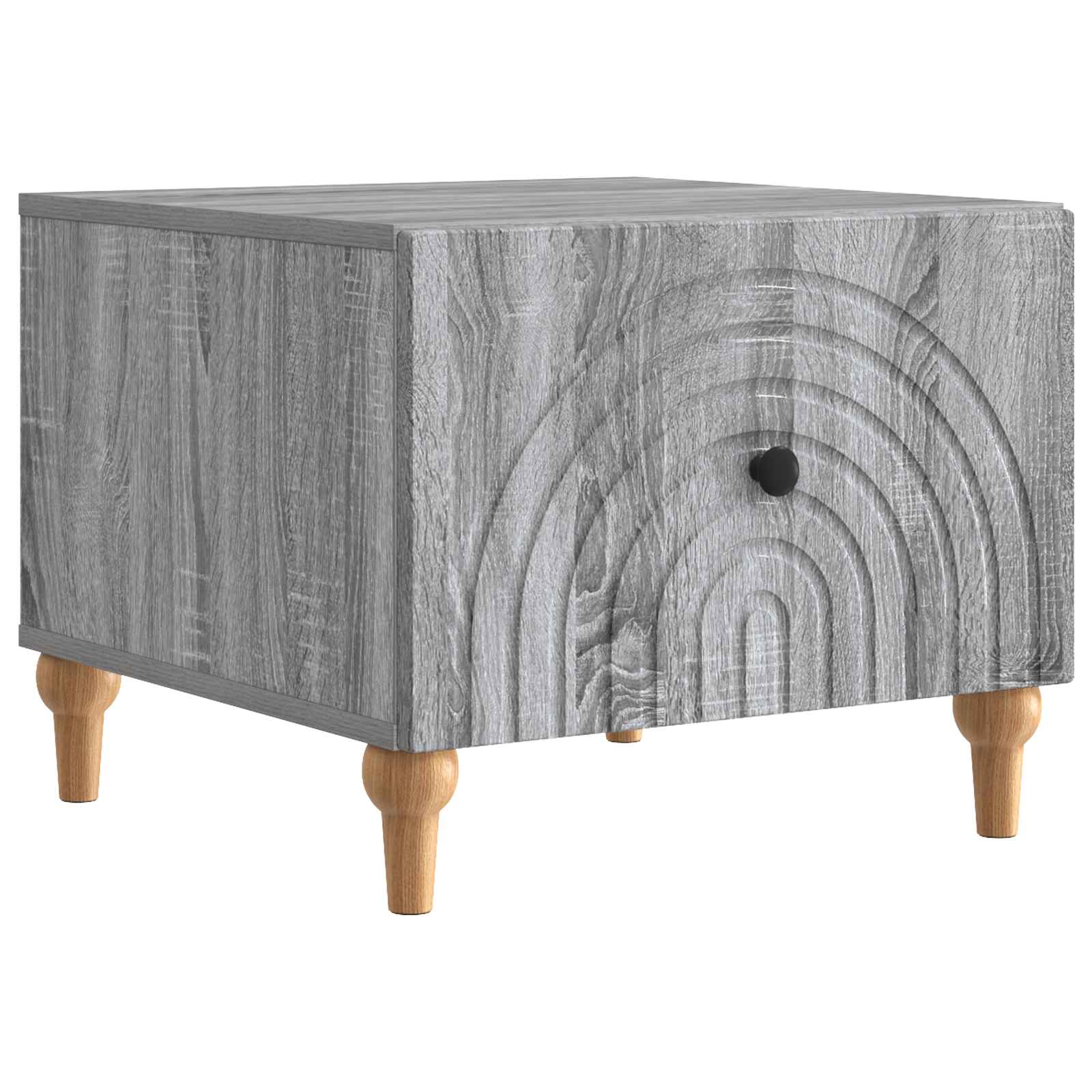Kava Stol Siva sonoma 49 x 50 x 40 cm Konstruirano drvo