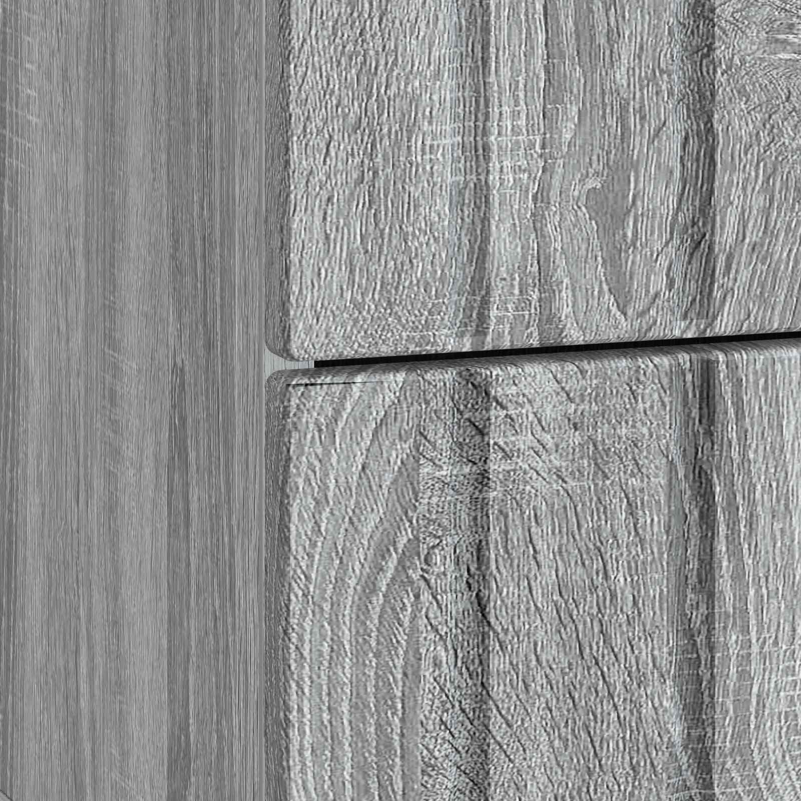 Noćni ormar Siva sonoma 43 x 34,5 x 49,5 cm Konstruirano drvo