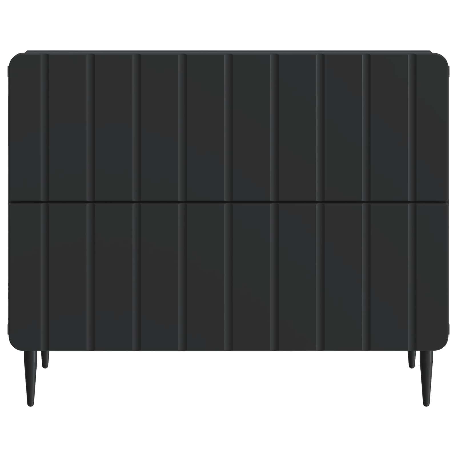 Noćni ormar Crna 62 x 34,5 x 49,5 cm Konstruirano drvo