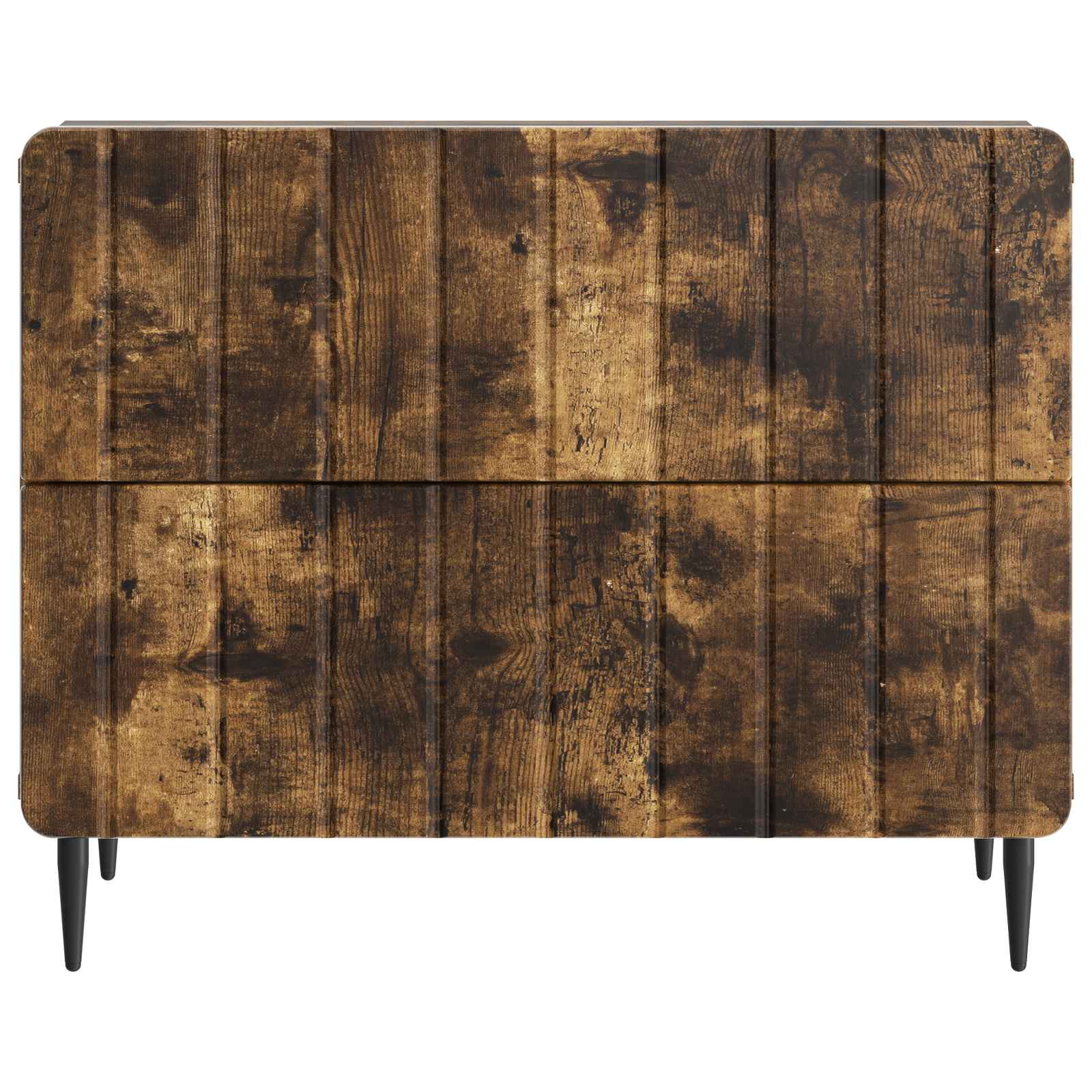 Noćni ormar s ladicama Dimljeni hrast 62 x 34,5 x 49,5 cm