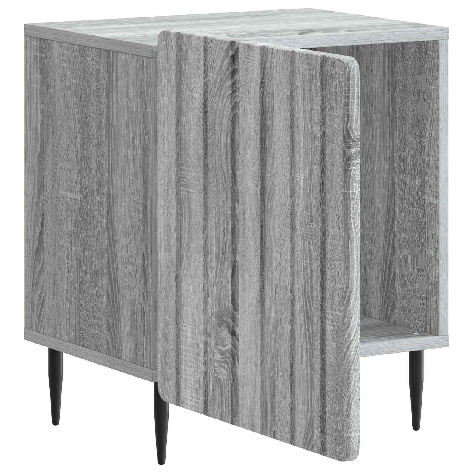 Noćni ormar Siva sonoma 43 x 34,5 x 52 cm Konstruirano drvo