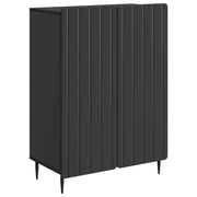 Kreveta Crna 66 x 34,5 x 92 cm Konstruirano drvo