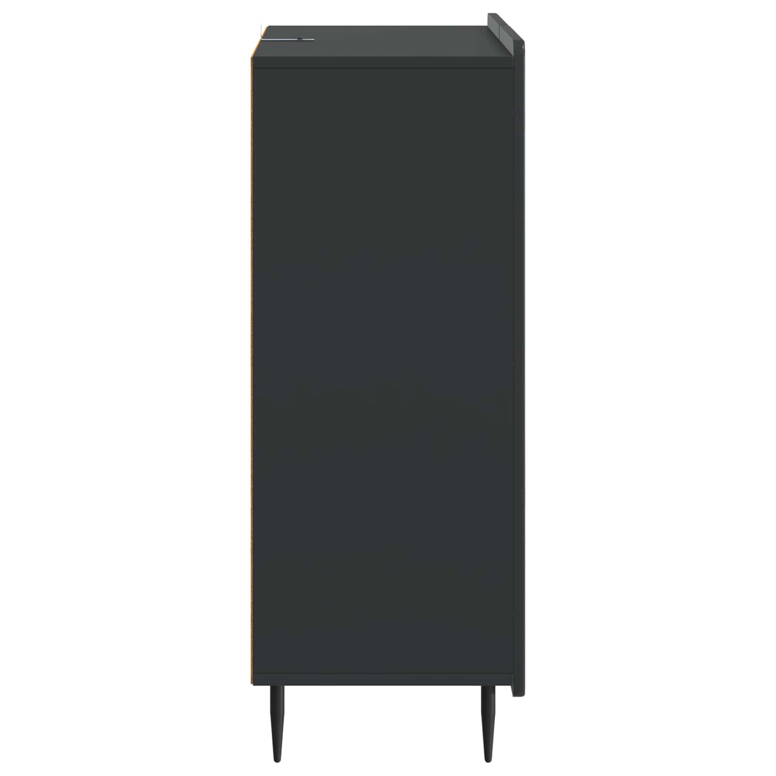 Kreveta s ladicama Crna 66 x 34,5 x 91,5 cm Konstruirano drvo