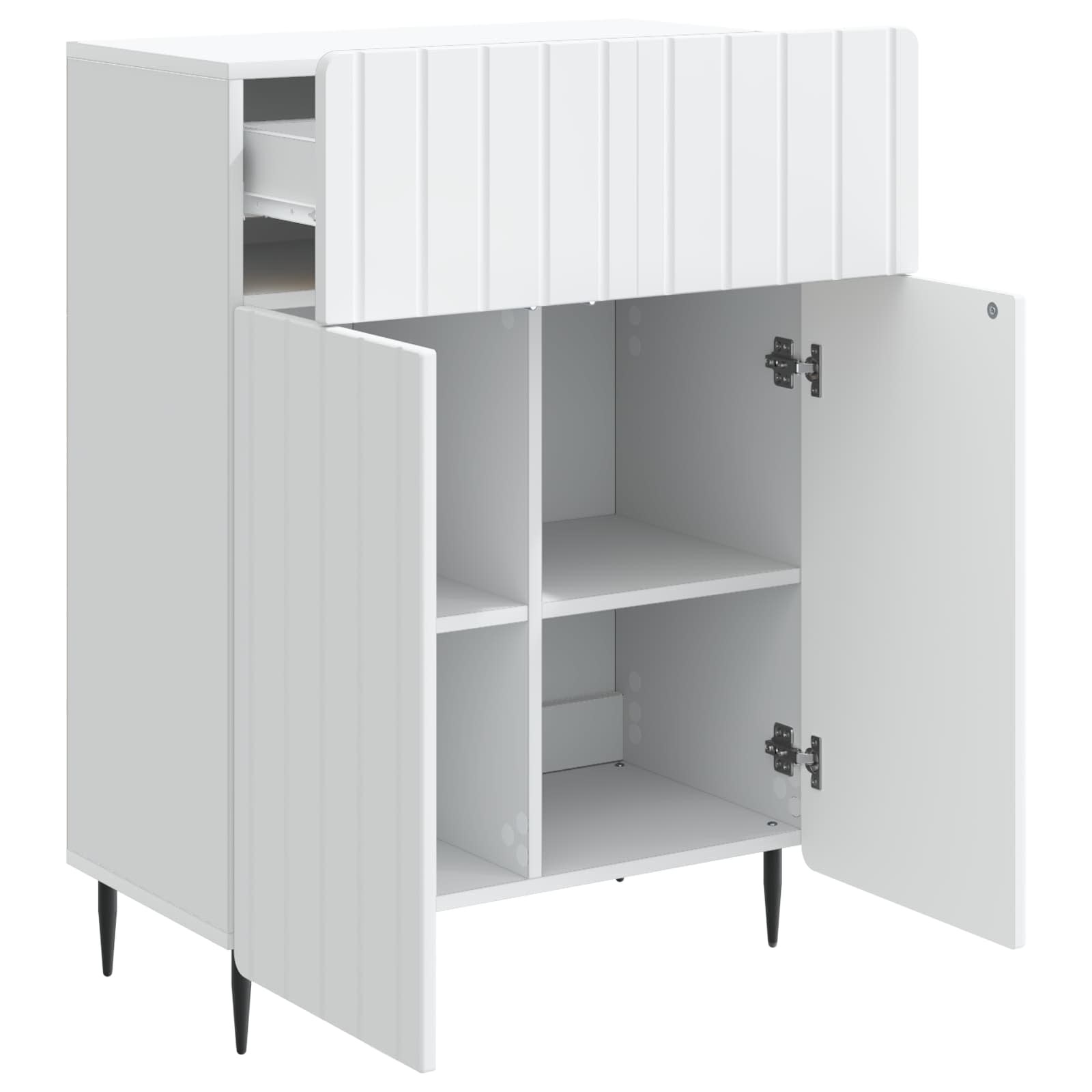 Kreveta Bijela 66 x 34,5 x 92 cm Konstruirano drvo